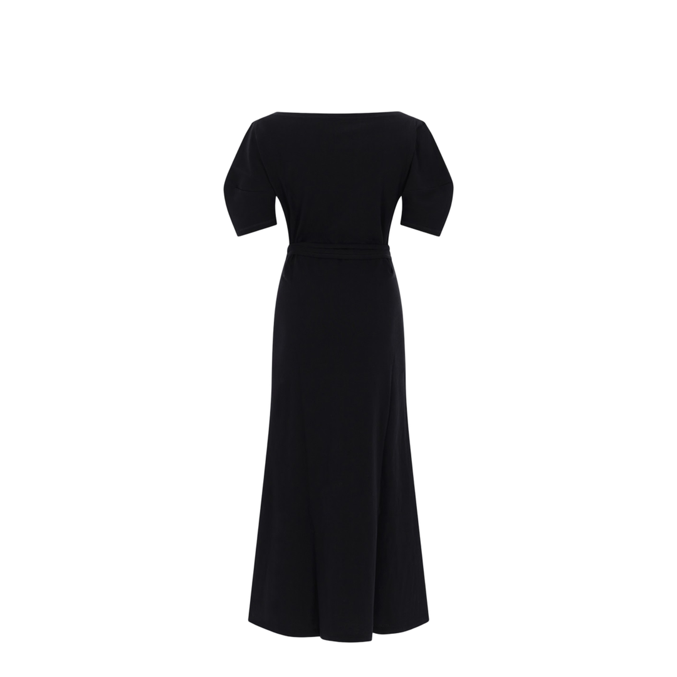 Cotton And Linen Midi Dress