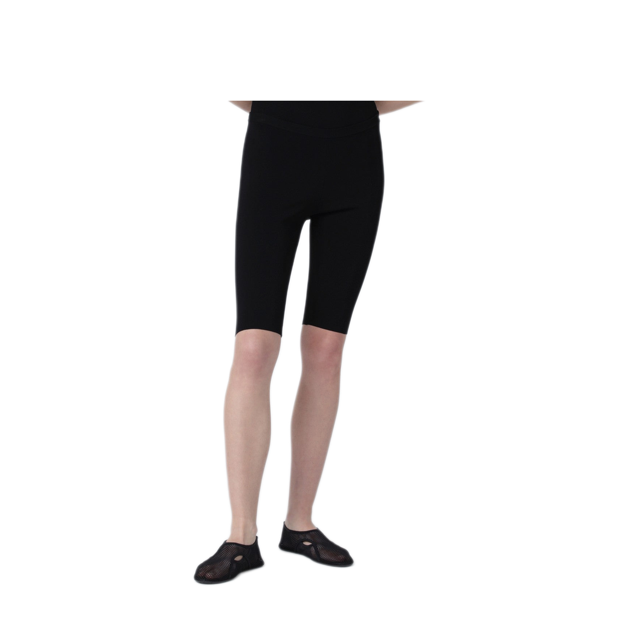 MAYFEYR - Entire Studios - Black Short Leggings In Viscose Jersey - ESSS26SH01237VI0015
