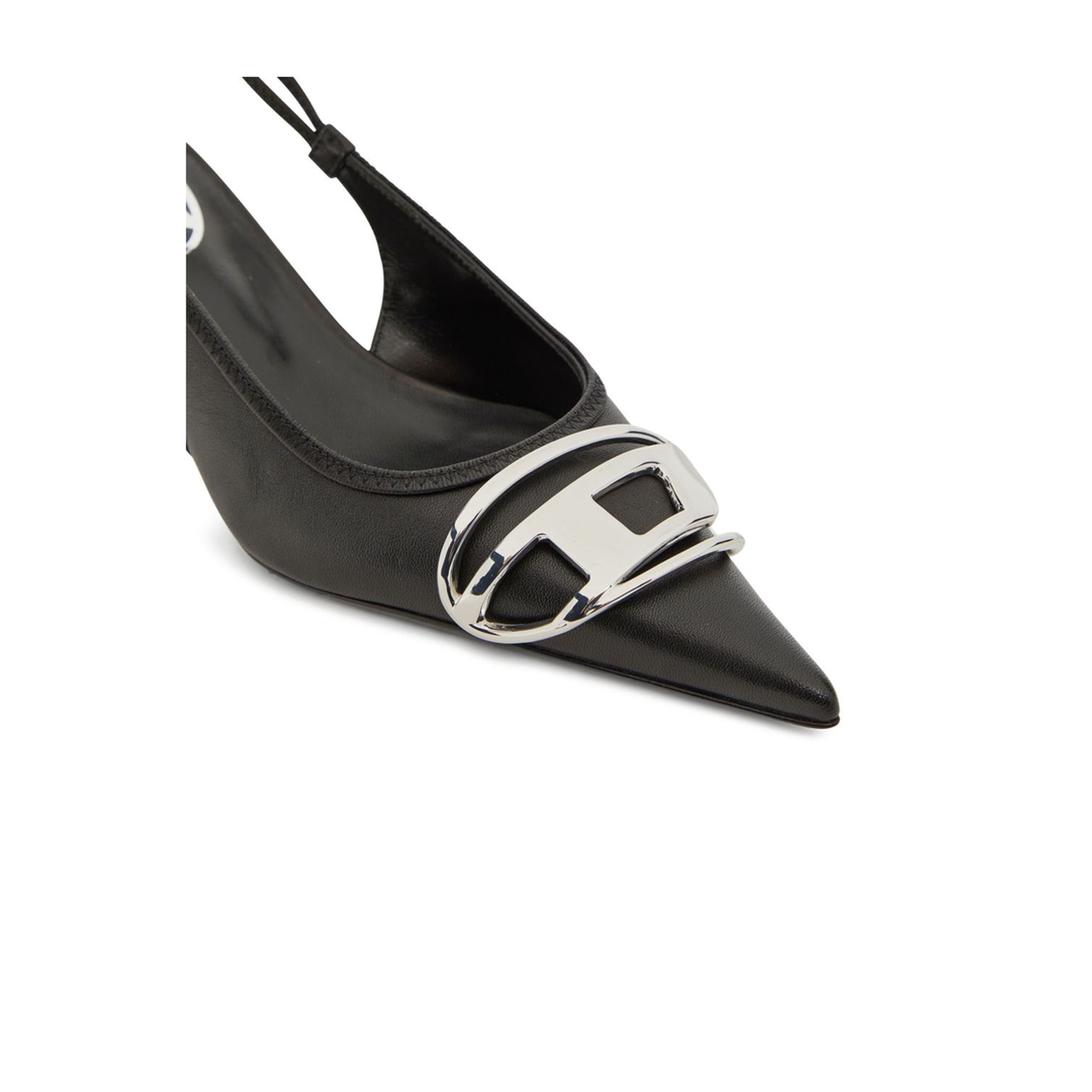 D-Venus SB 40 Slingback Pumps Black