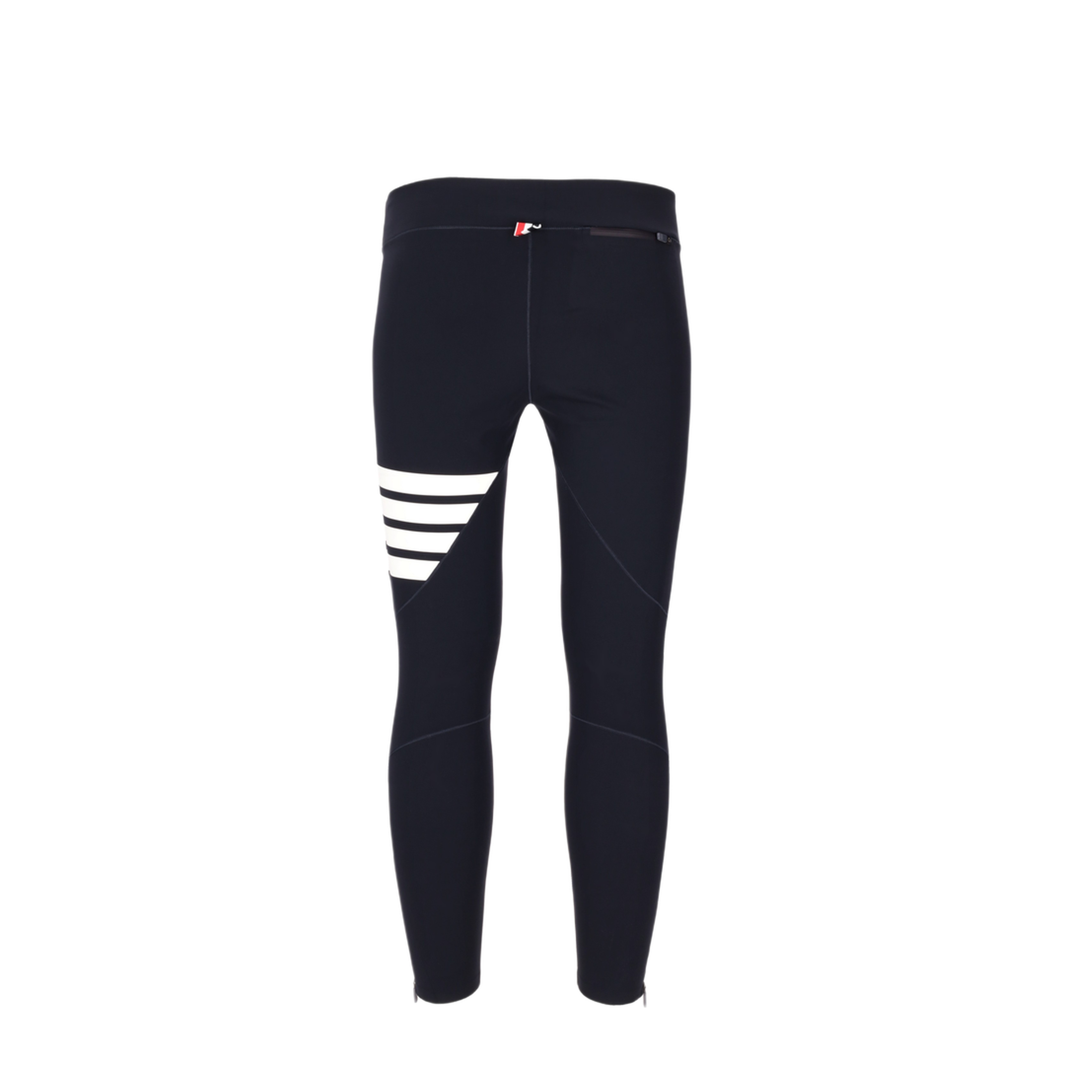 MAYFEYR - Thom Browne - Compression Tights W/ 4Bar In Polyamide Stretch Interlock - MJA002A06753461
