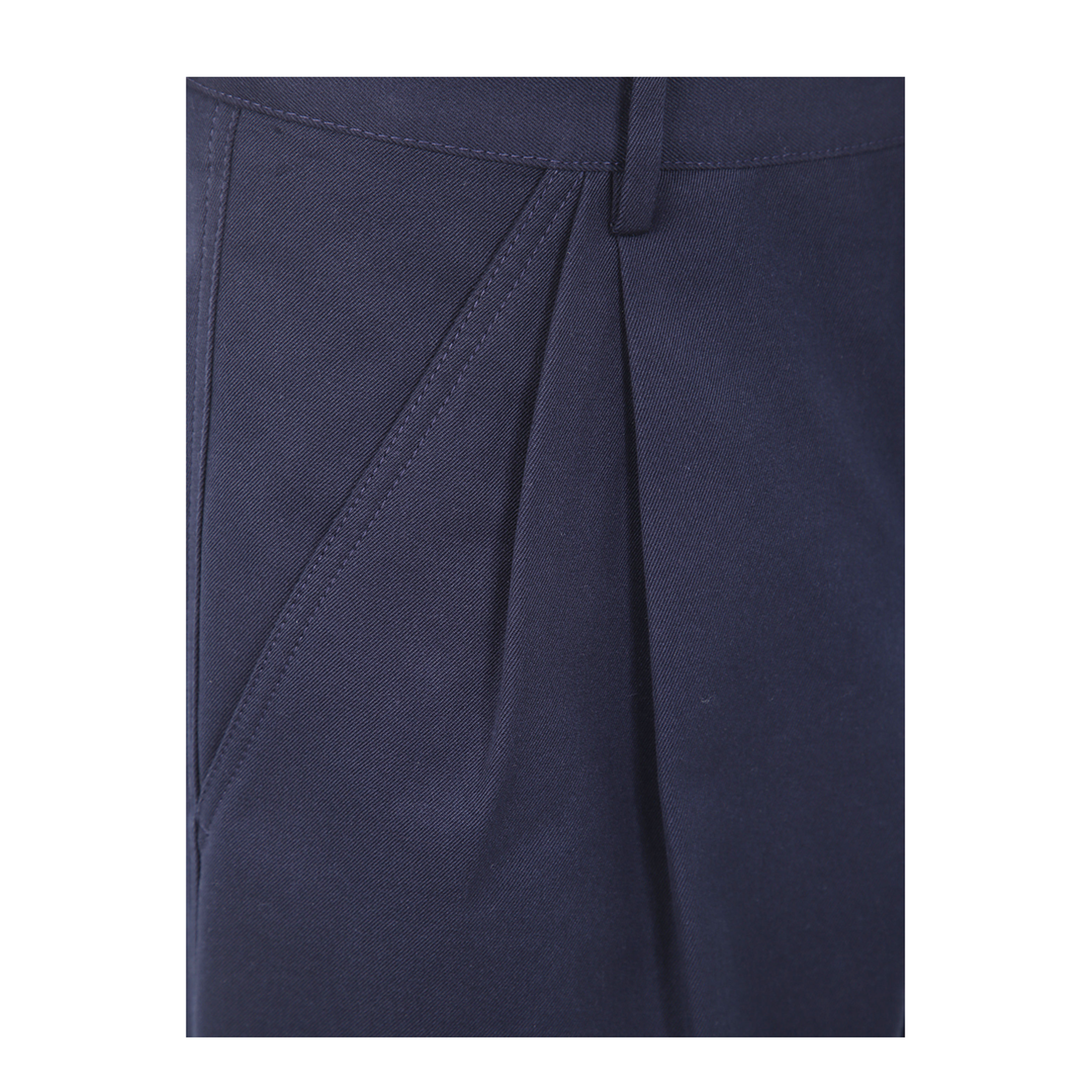 DOUBLE PIENCES CHINO TROUSERS BLACK