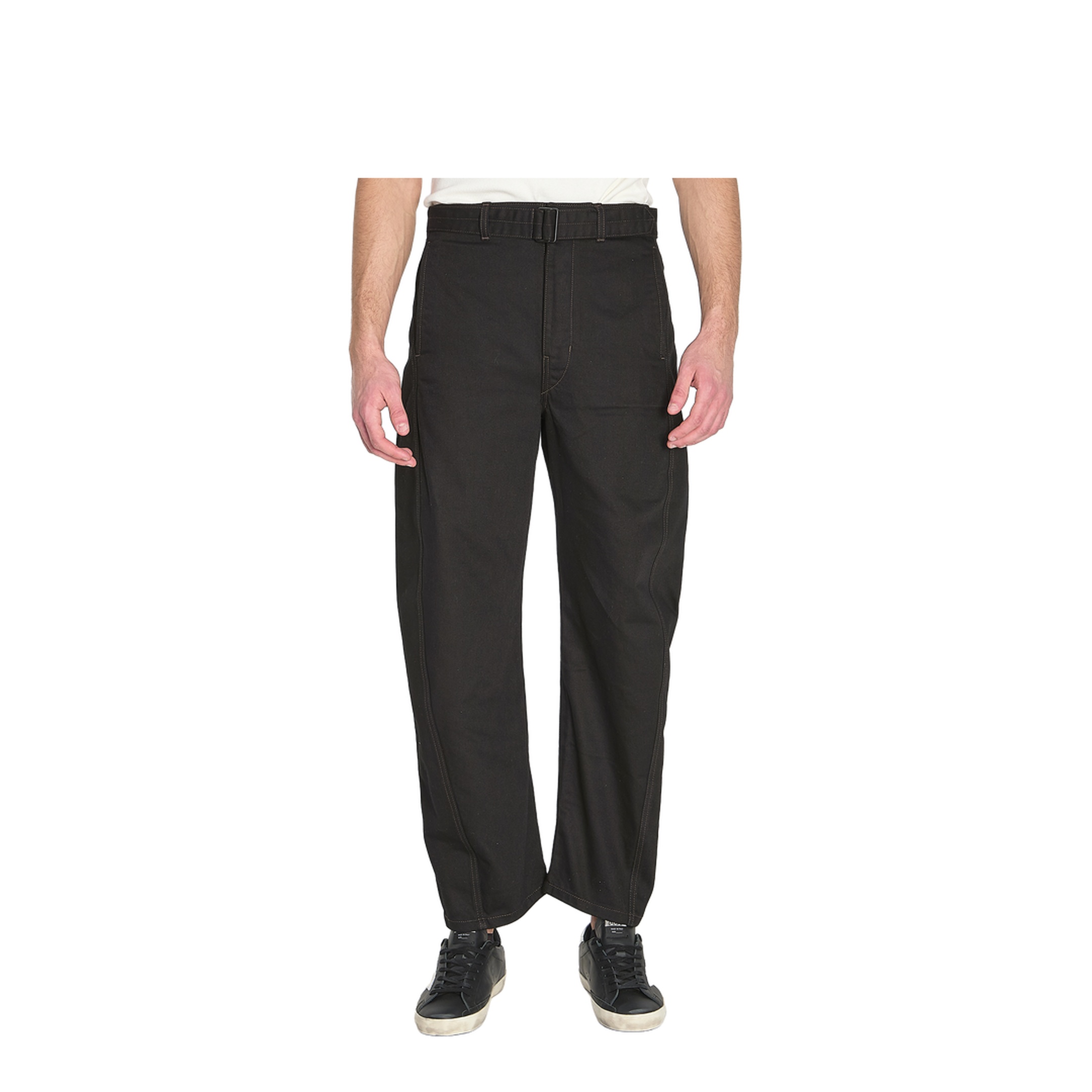 Twisted Belted Pants