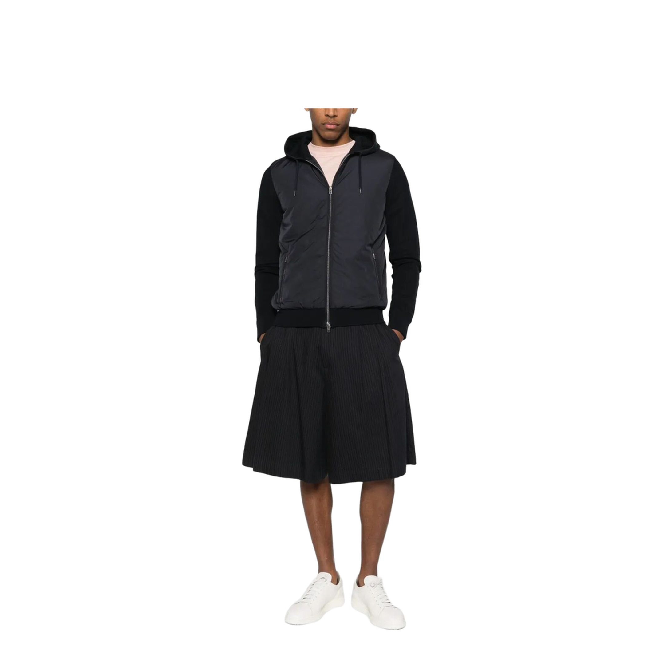 MAYFEYR - Herno - Piqué Knit And Nylon Jacket - MC000168U72056