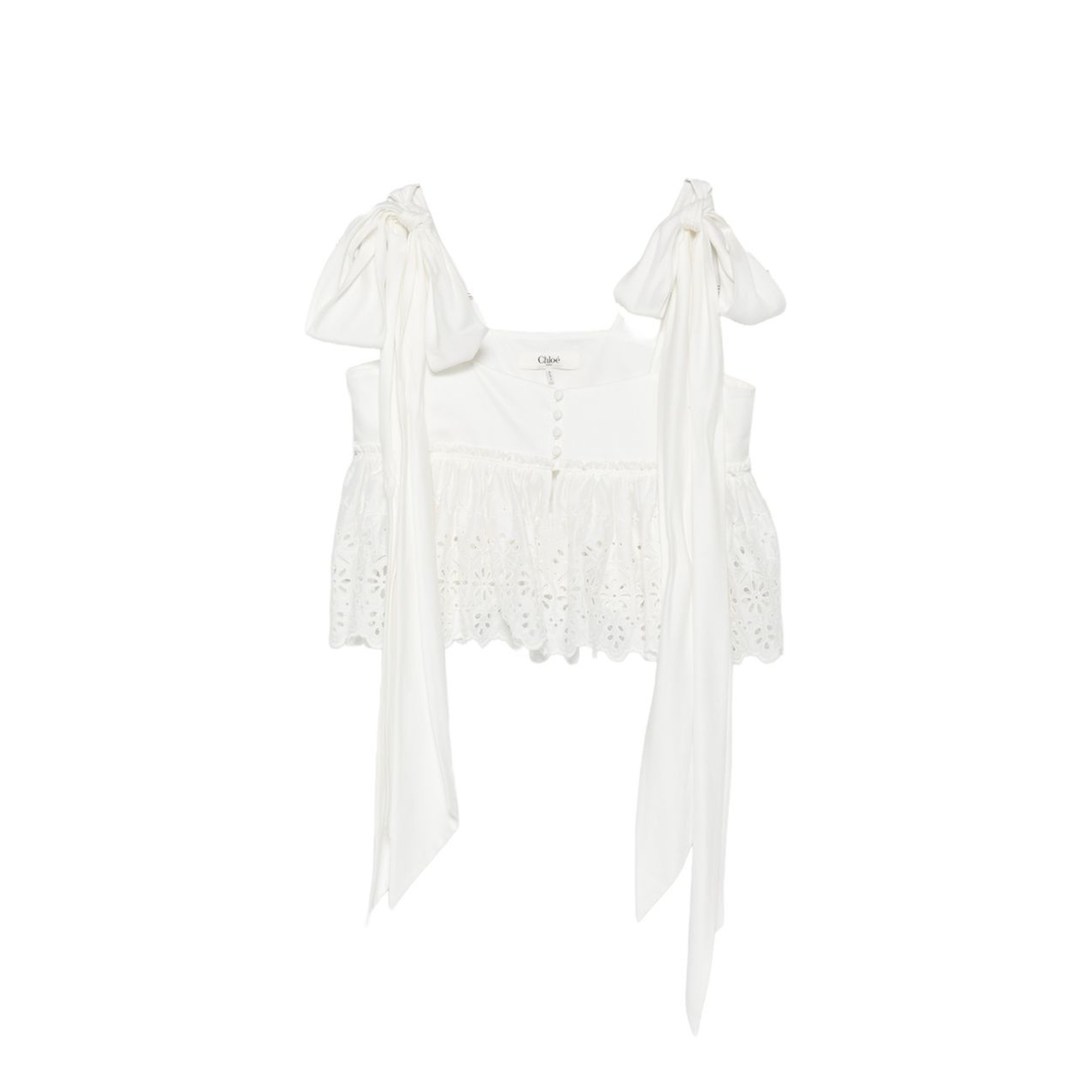 MAYFEYR - Chloè - Top White - CH26AHT46053107