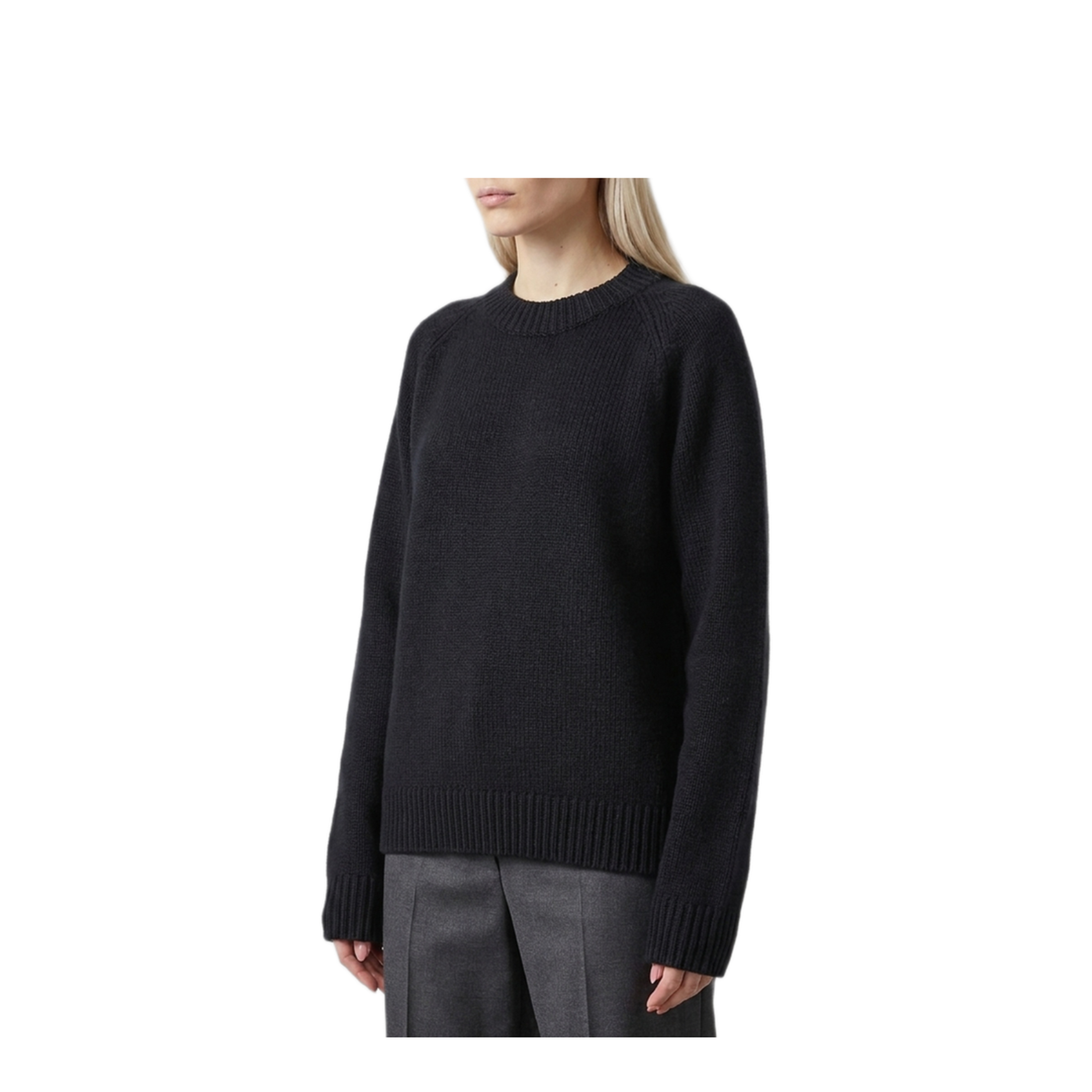 MAYFEYR - Lisa Yang - Black Cashmere Sweater - 2025321BL
