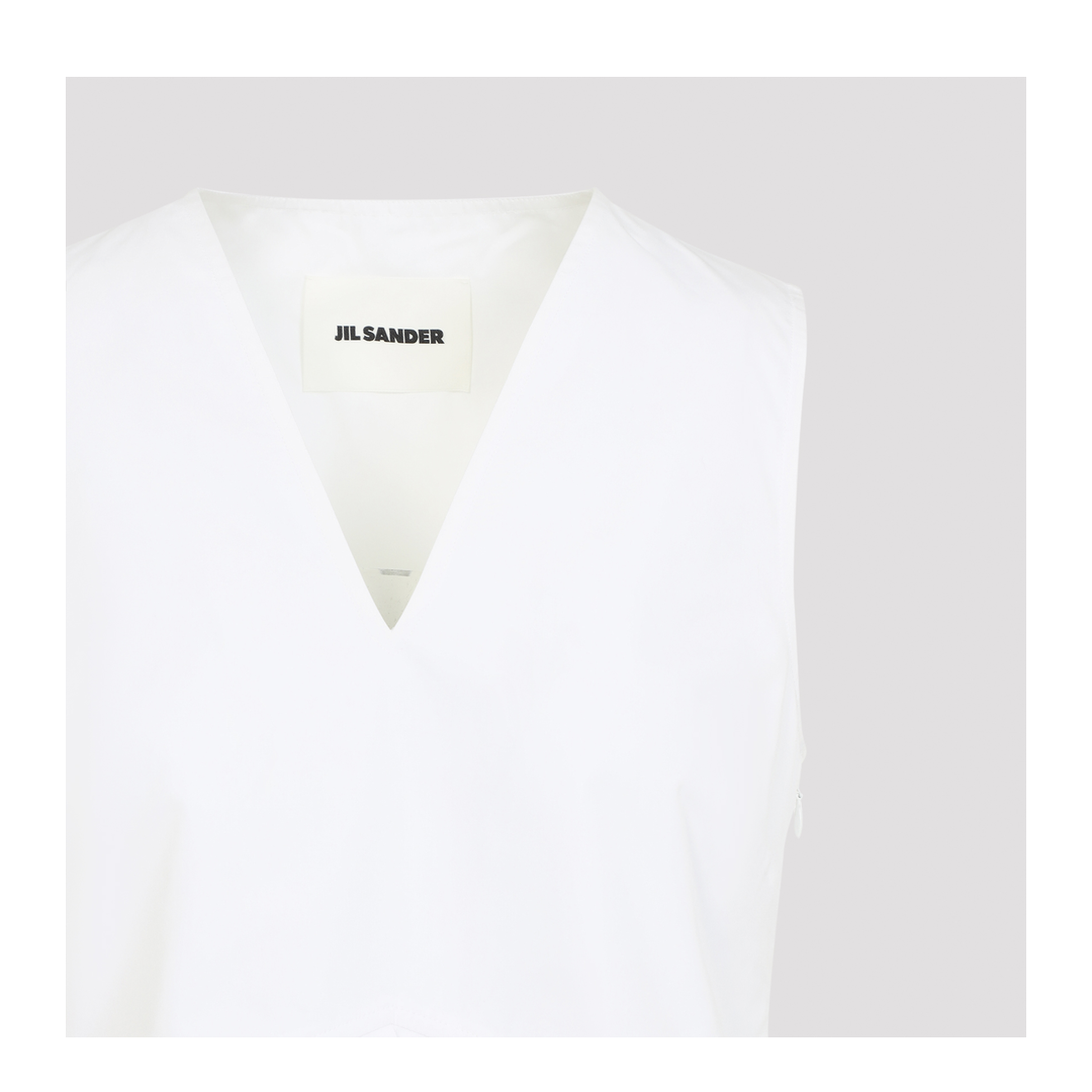 MAYFEYR - Jil Sander - Sleveless A-Line Pleated Top - J01NC0178J45001