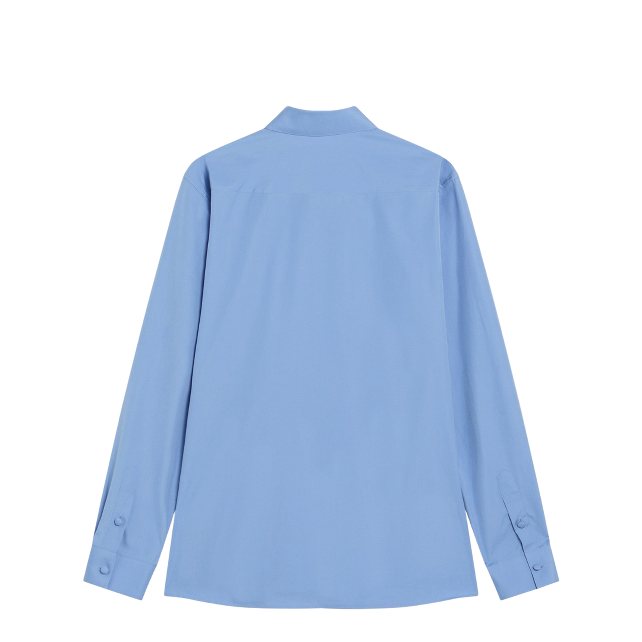 Shirts Light Blue Cotton Poplin