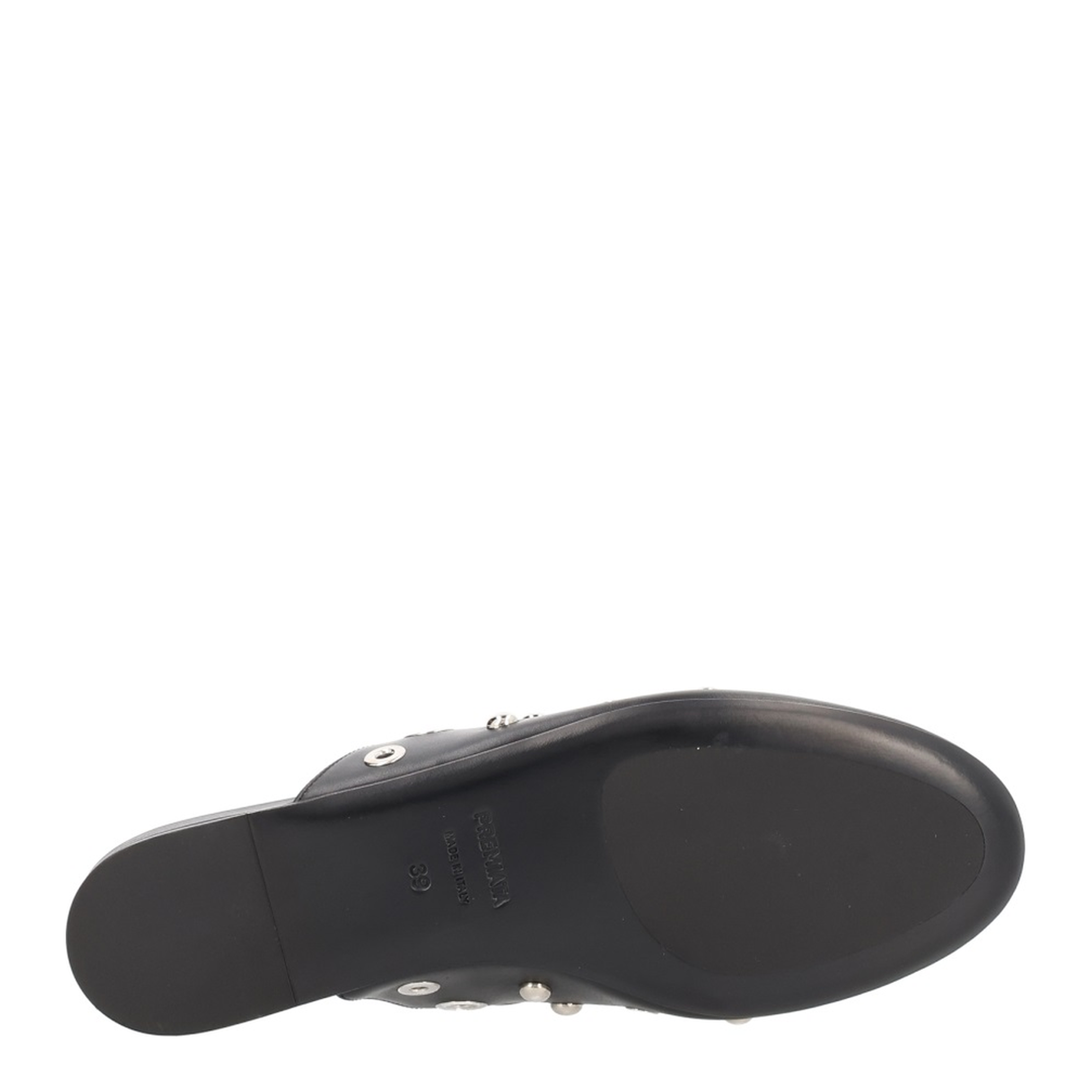 MAYFEYR - PREMIATA - Leather Slipper With Studs - M7329GOTEBNERO