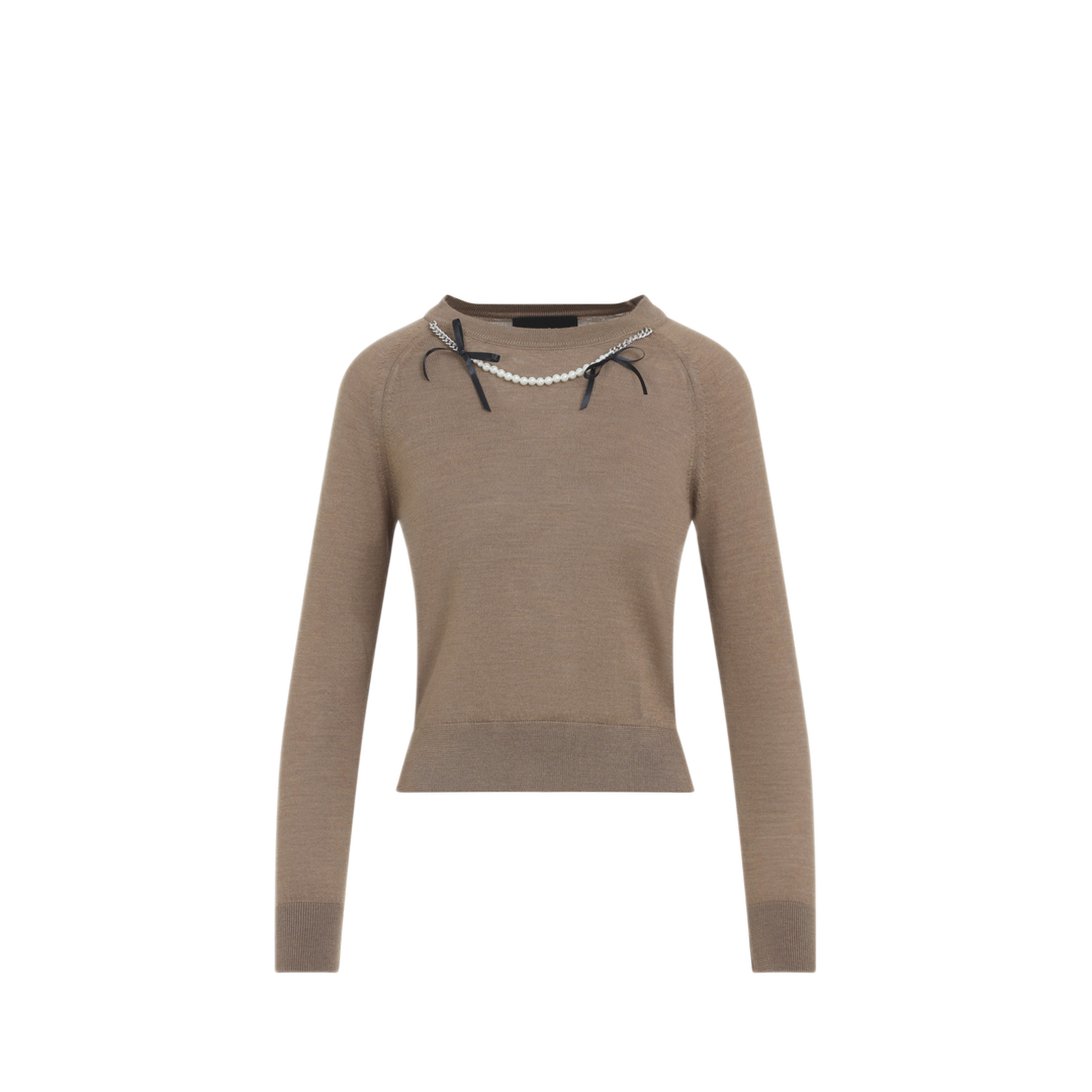 MAYFEYR - Simone Rocha - Classic Pullover - KMK22B0647CHESTNUT