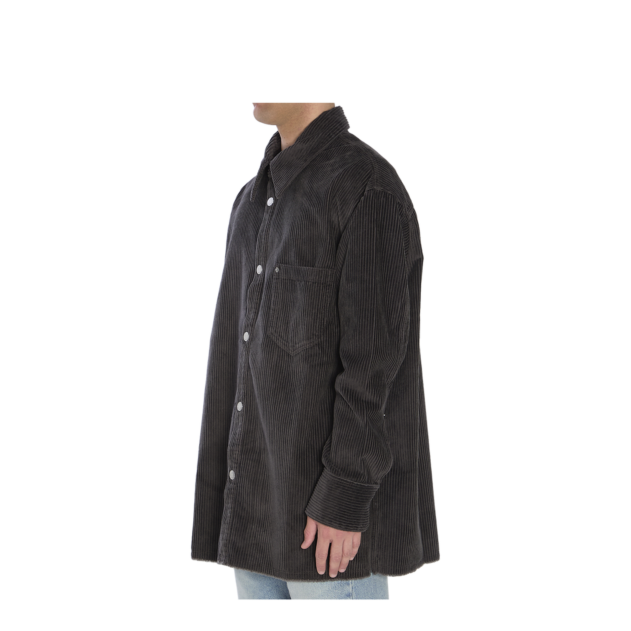 Corduroy Velvet Overshirt