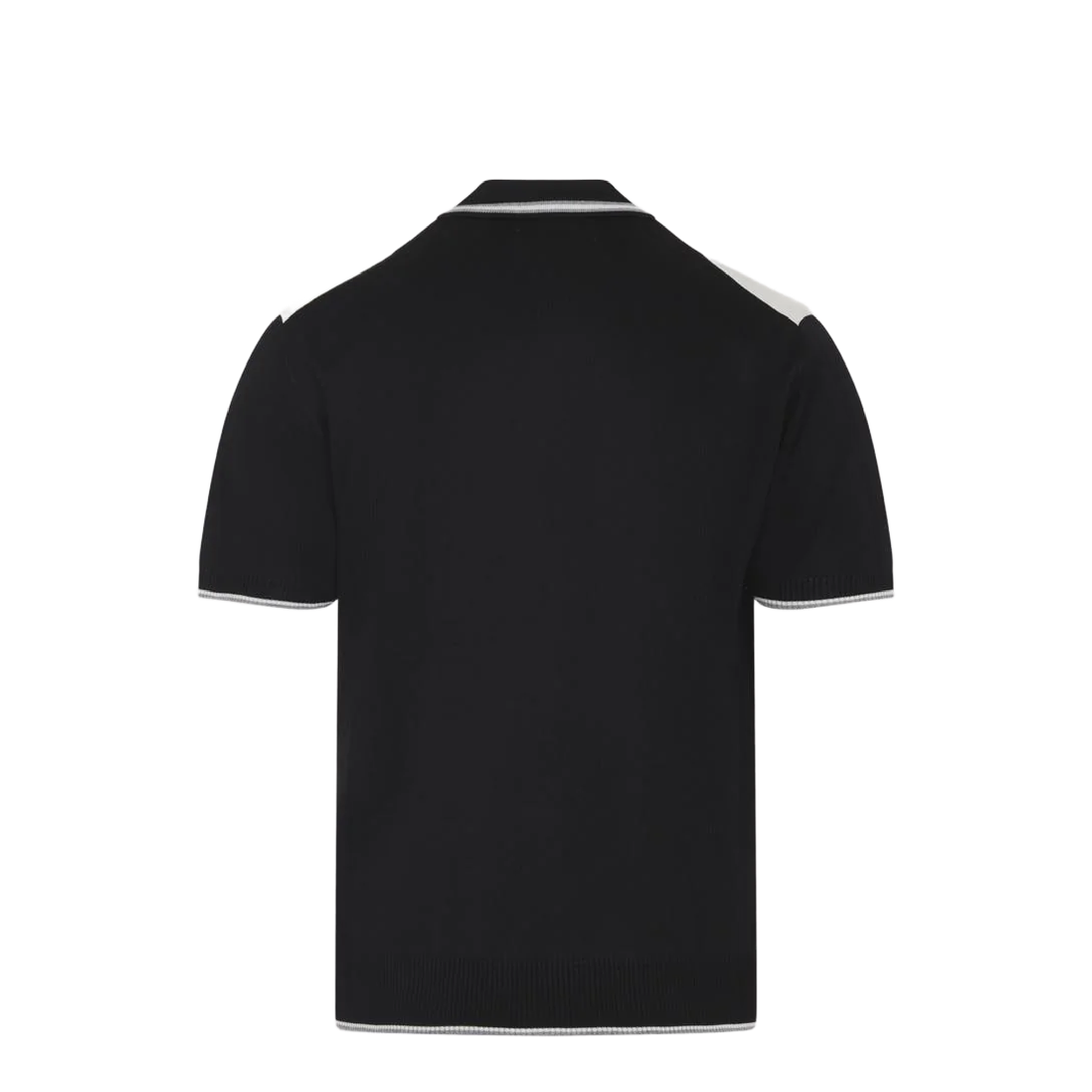 Striped Polo Black