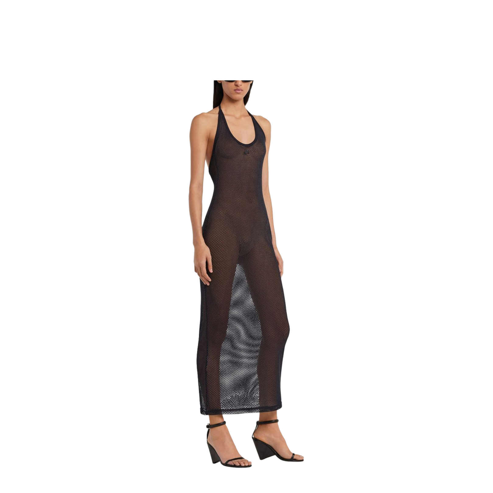 Holistic Mesh Long Dress