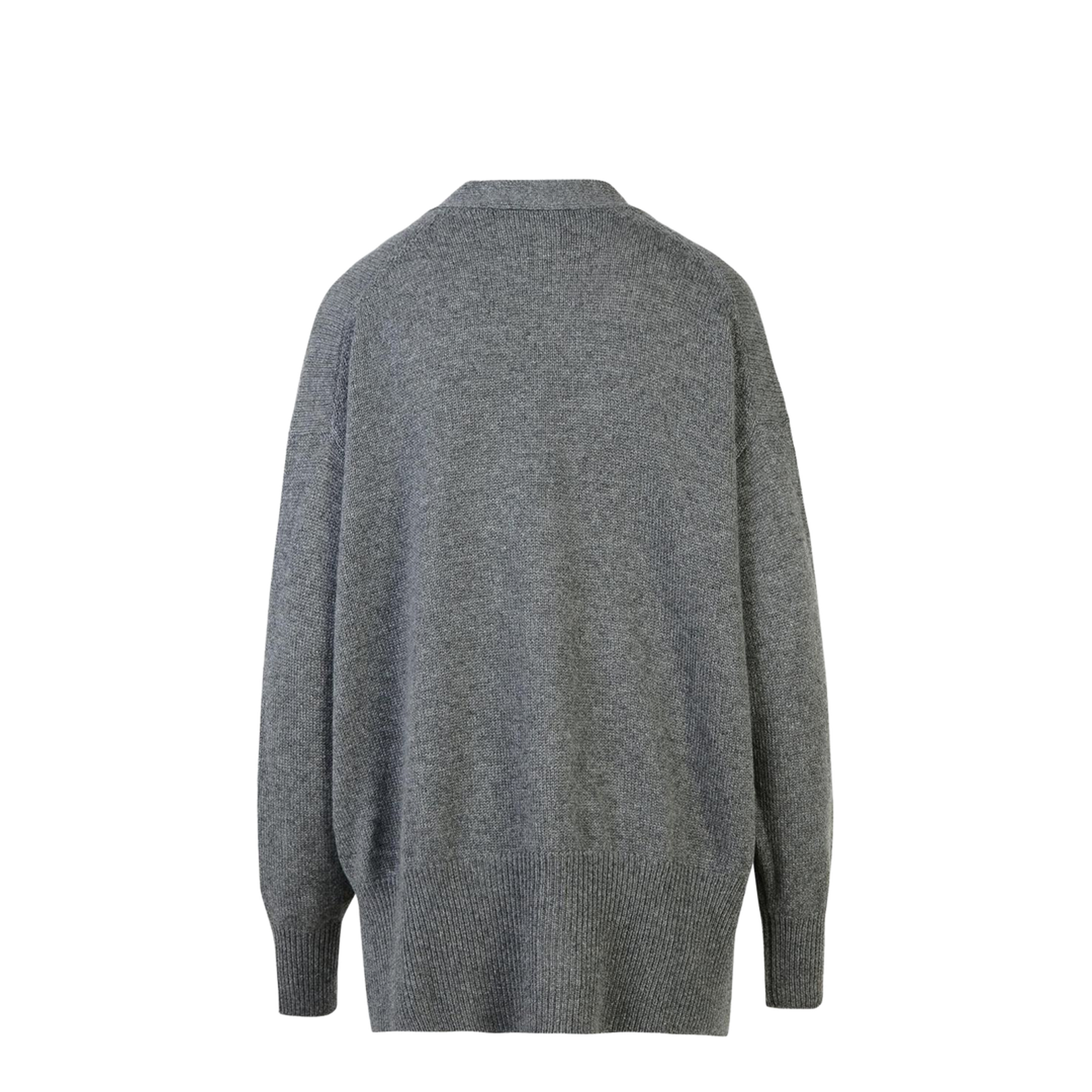 Grey Cashmere Cardigan