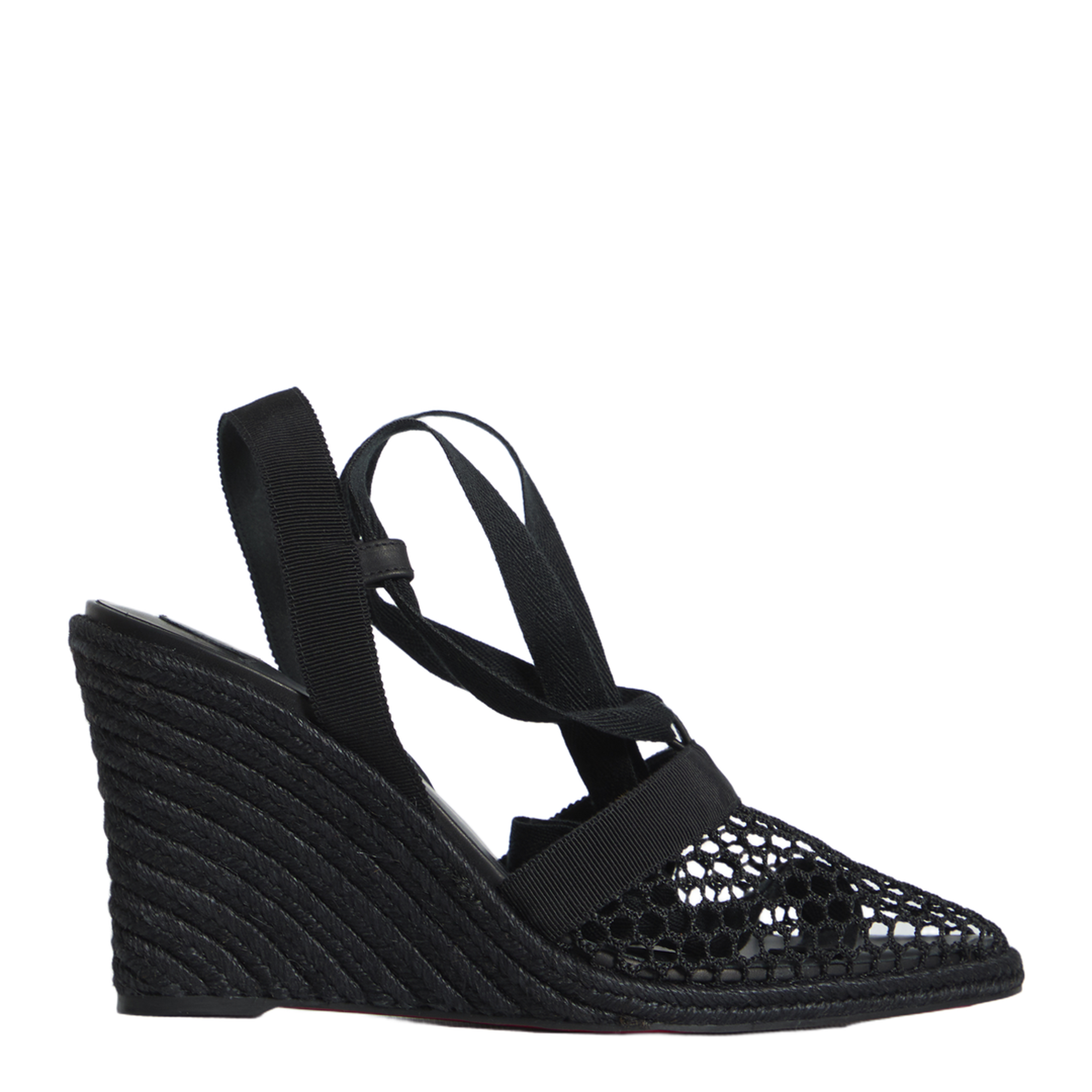 MAYFEYR - Christian Louboutin - Toleda Espadrille Sandals - 1260566B439BLACK