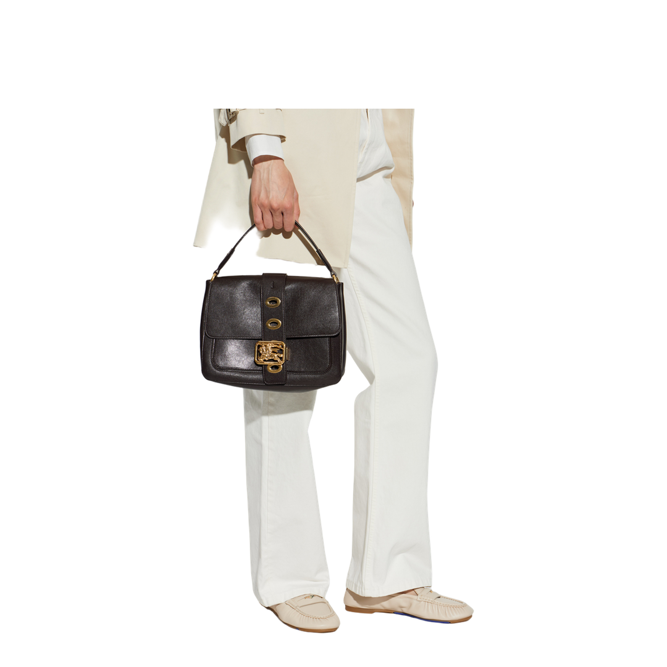 MAYFEYR - Burberry - Rider Small Hand Bag - 8126430C1762PEAT