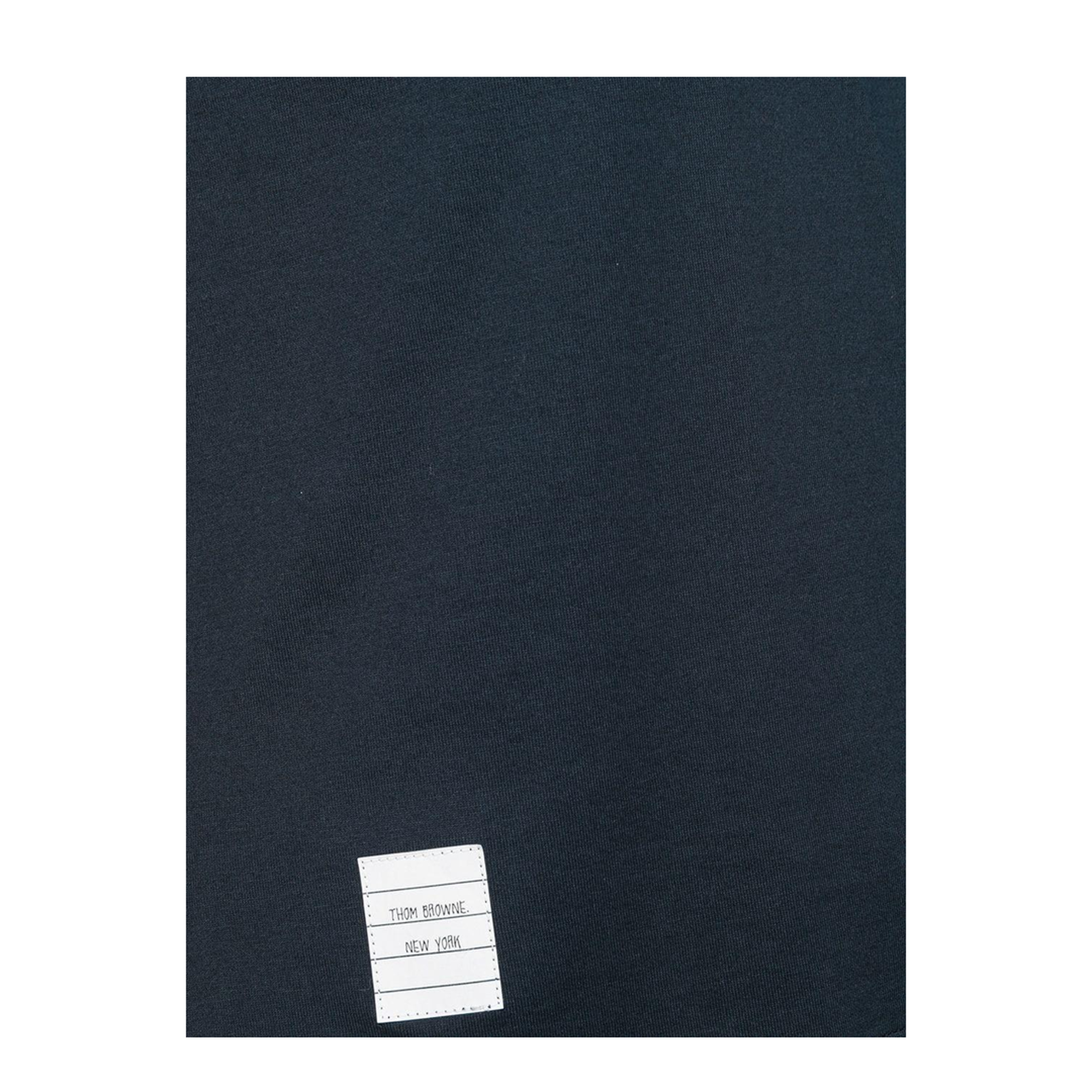 MAYFEYR - Thom Browne - Relaxed Fit Ss Tee With Side Slits In Lightweight Jersey - FJS036A05398415