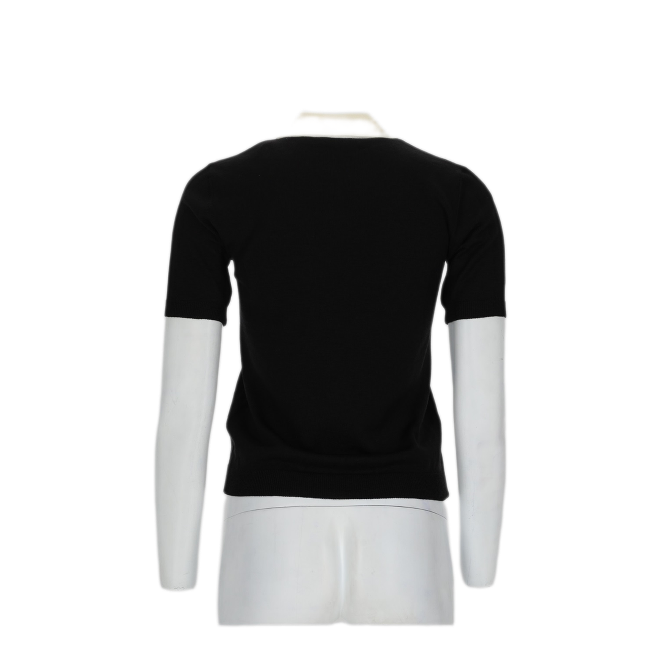 MAYFEYR - Valentino - Black Wool Sweater With Bow - 9B3KC75IAF50NA