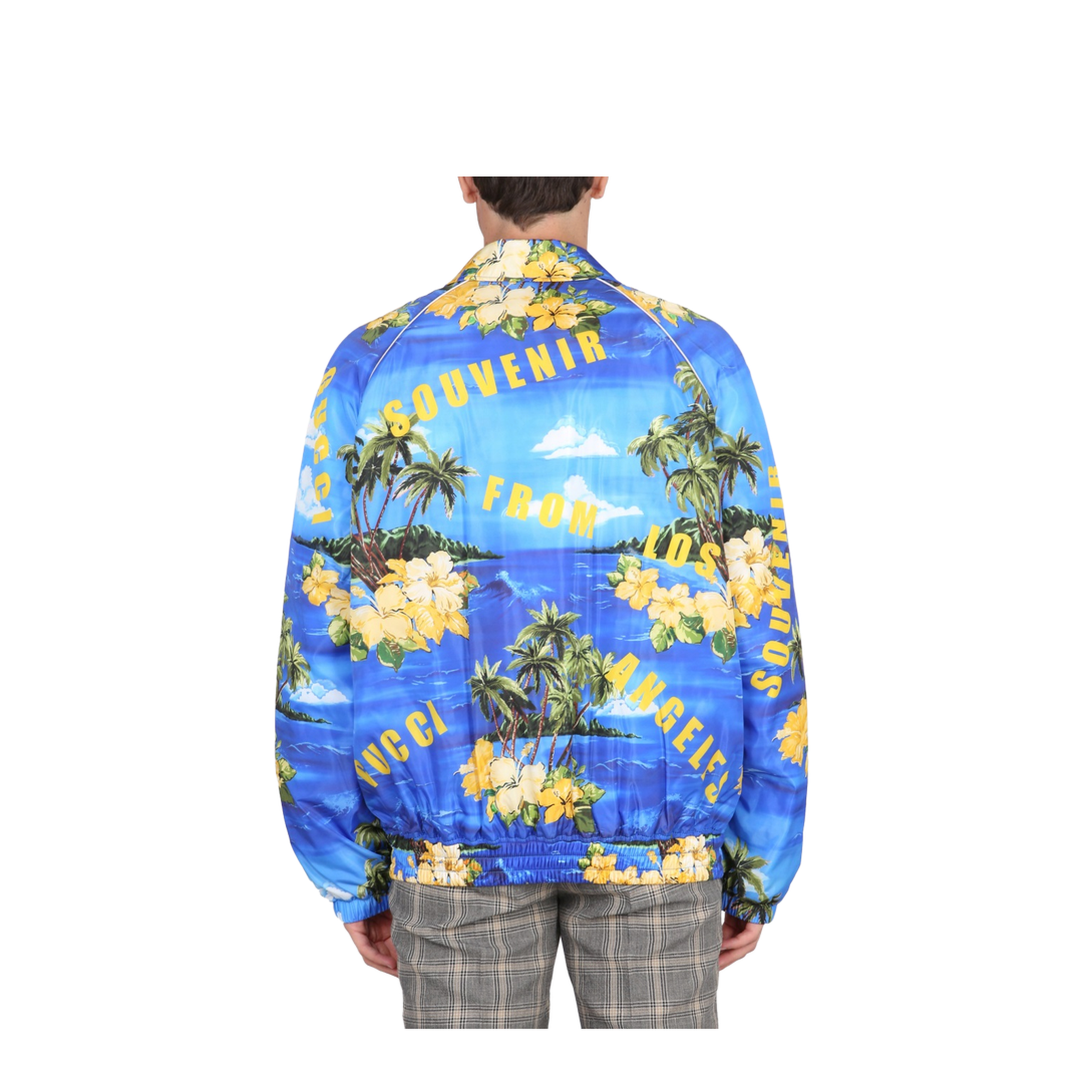 Nylon Jacket With Print