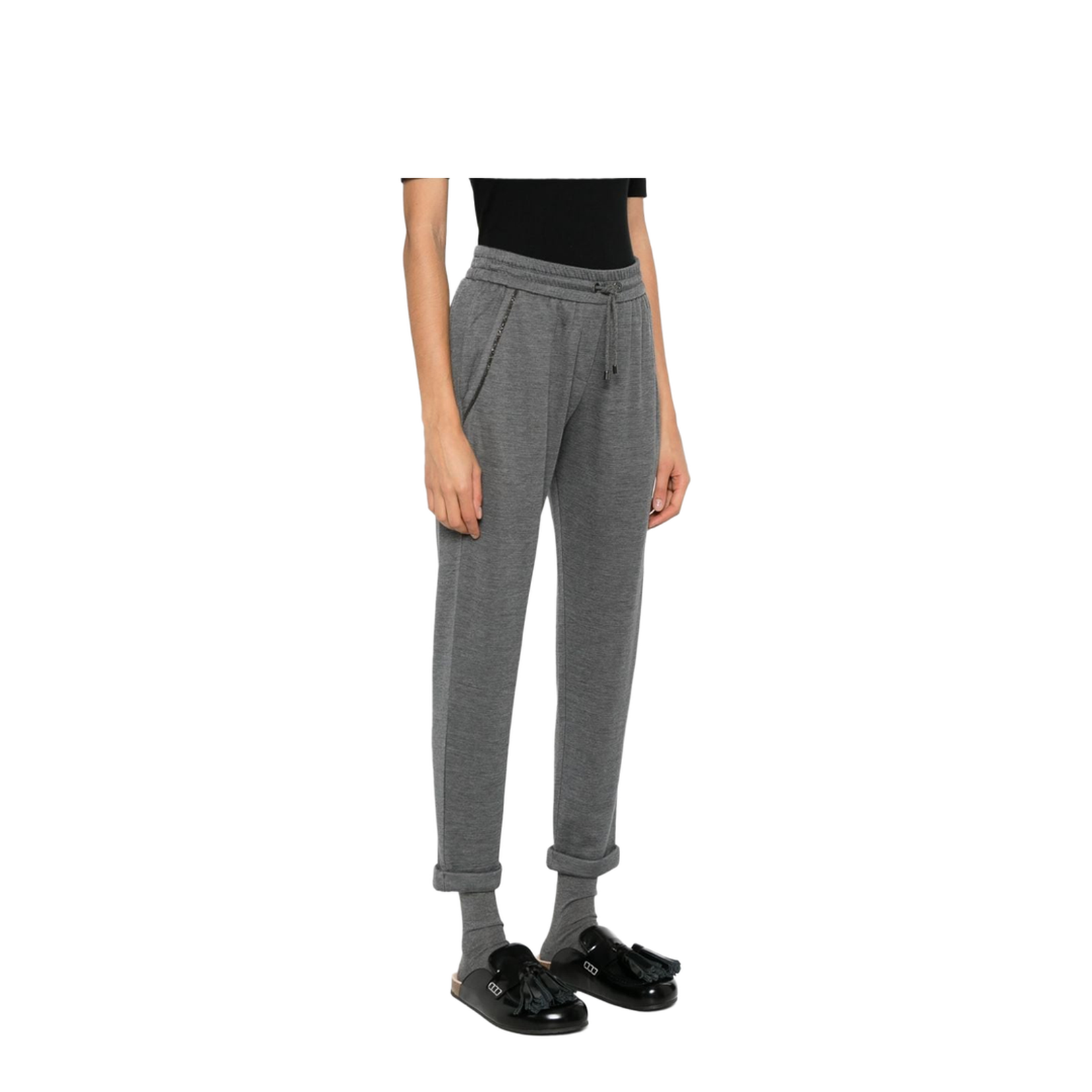Joggers in Cotton Blend