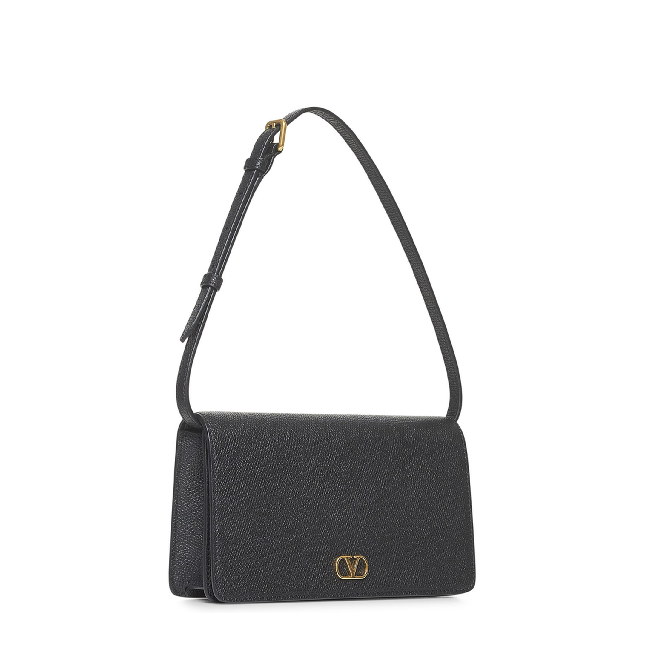 Vlogo Signature Mini Shoulder Bag - Black