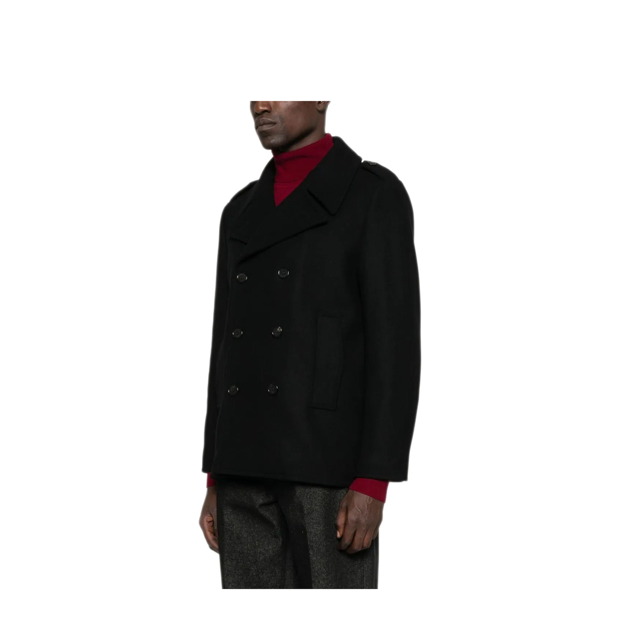 MAYFEYR - Saint Laurent - Army Fire Retouched Coat - 760649Y060W1000