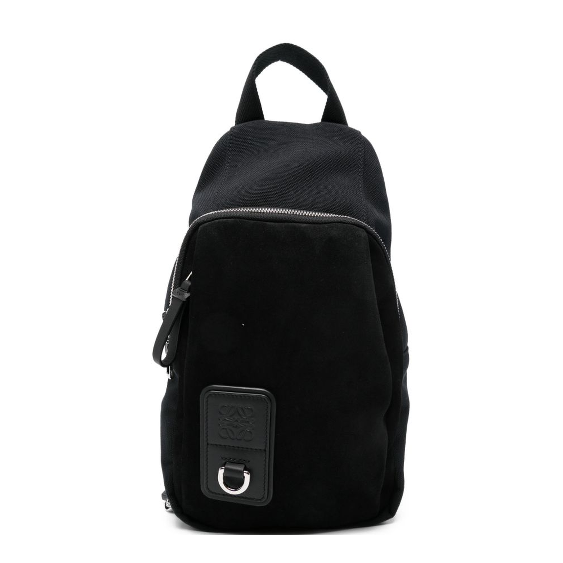 Flex Canvas Sling Bag - Black