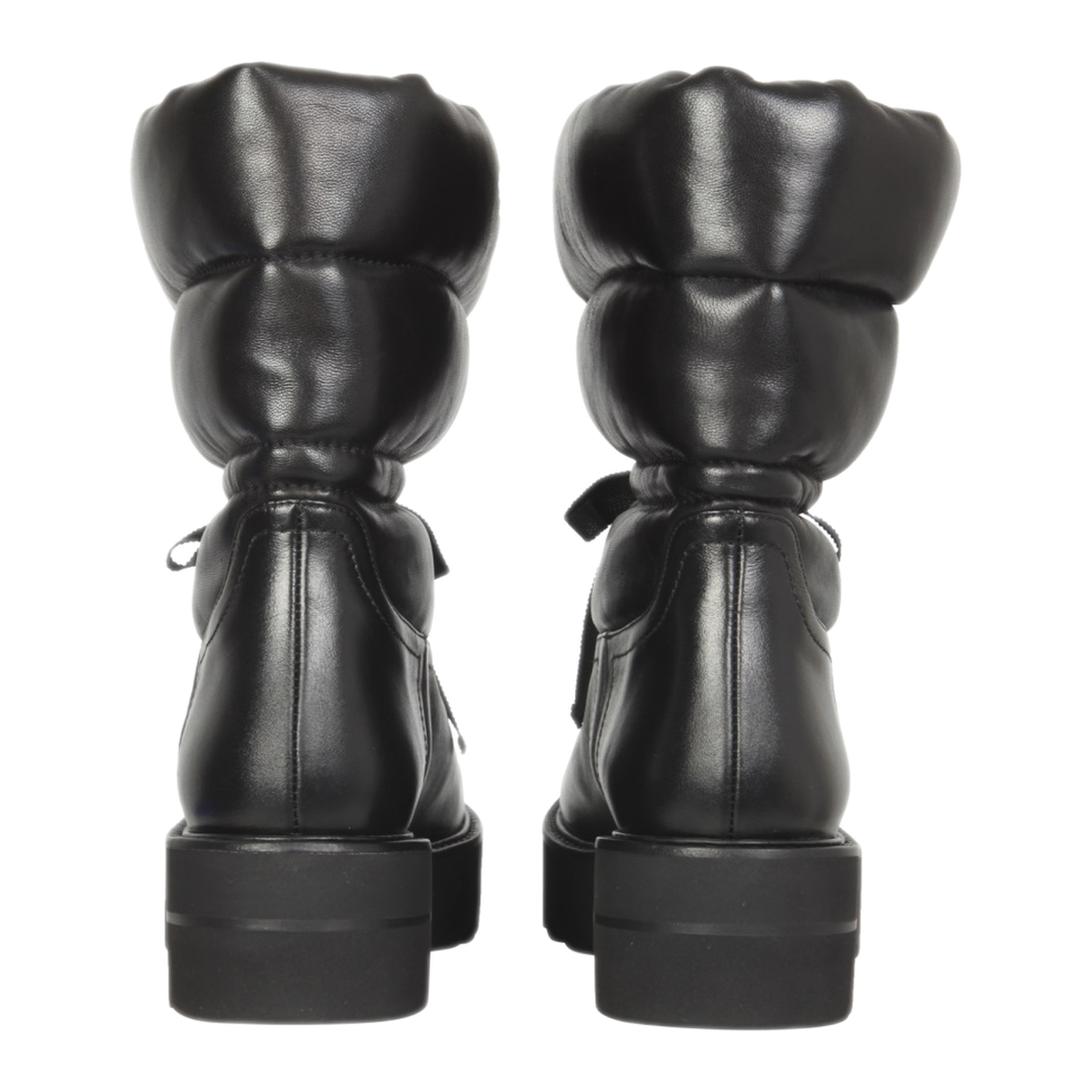 MAYFEYR - Stuart Weitzman - Tyler Boots - TYLERNAPCHIFFCALFNYLONBLACK