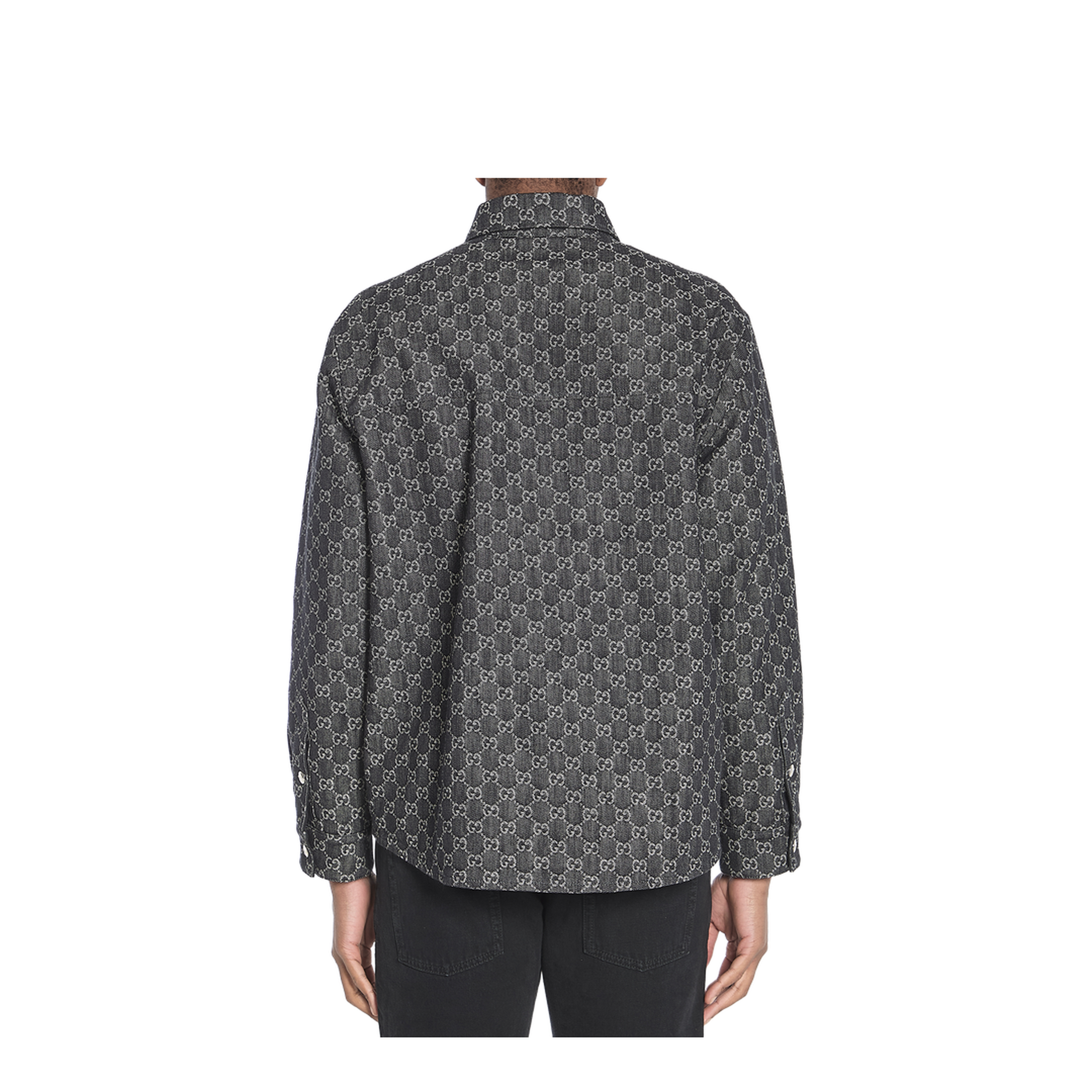 Embroidered Denim Shirt