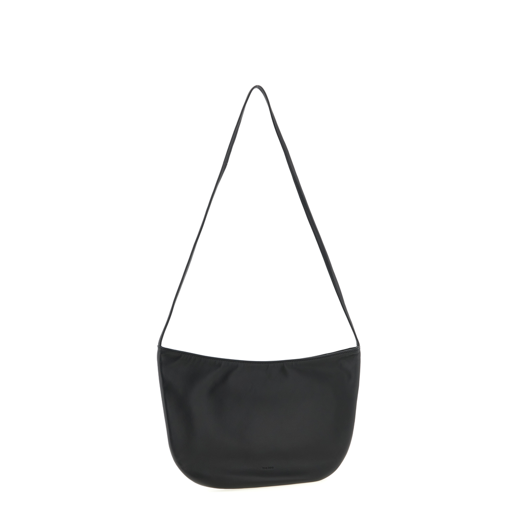 Black Leather Izzy Crossbody Bag