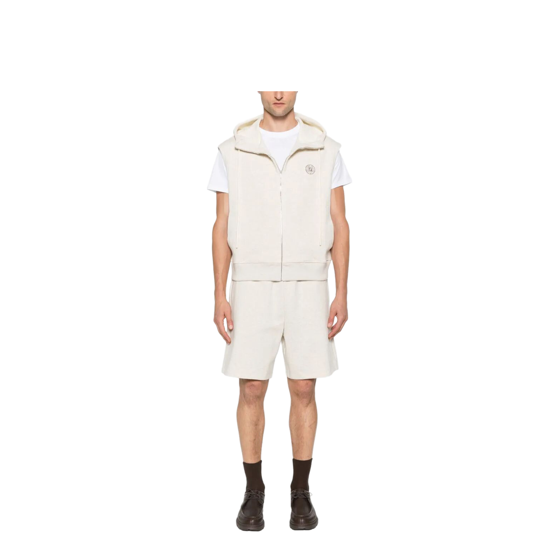 MAYFEYR - Fendi - Postcards Logo Print Cotton T-Shirt - FY1319AV0H