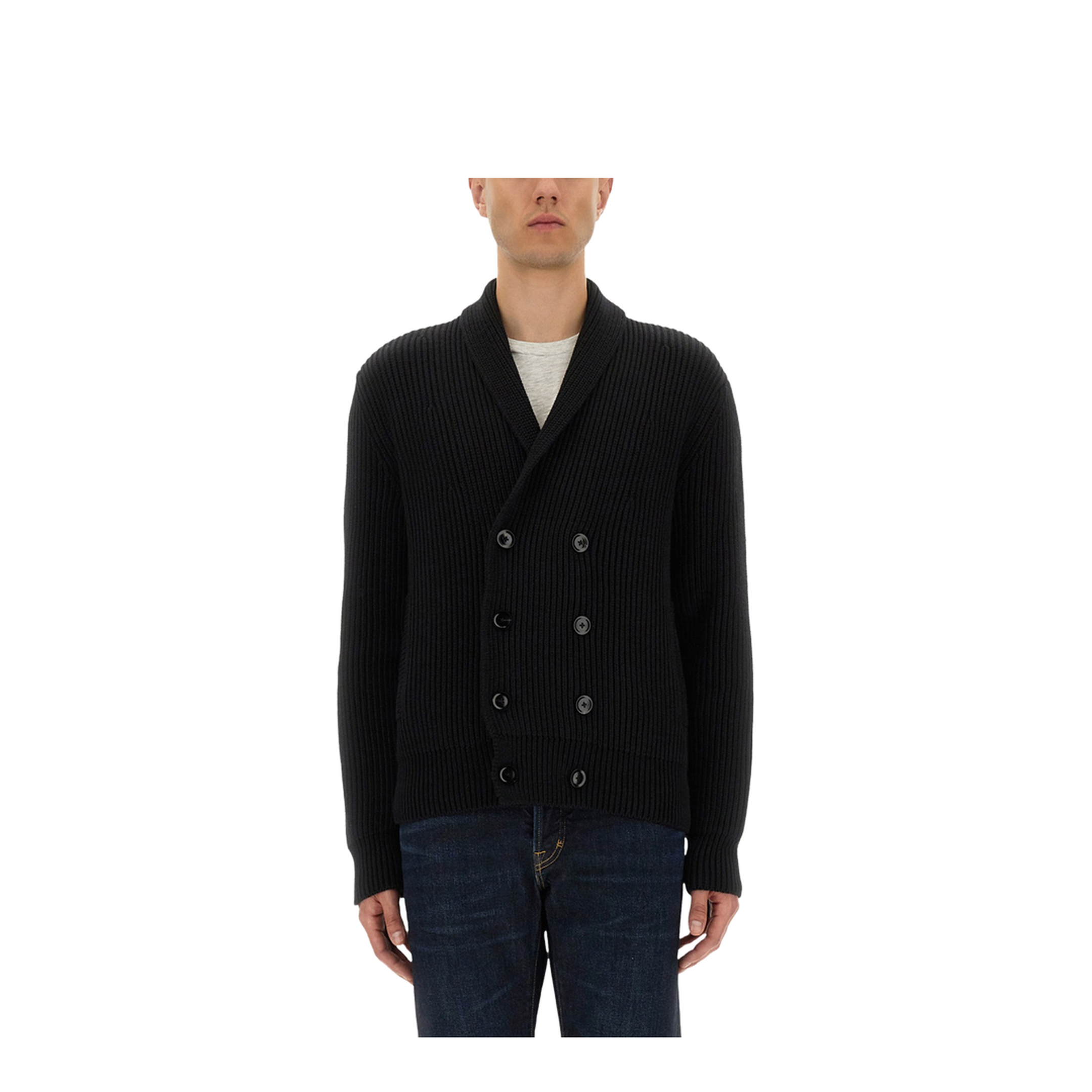 Double-Breasted Cardigan