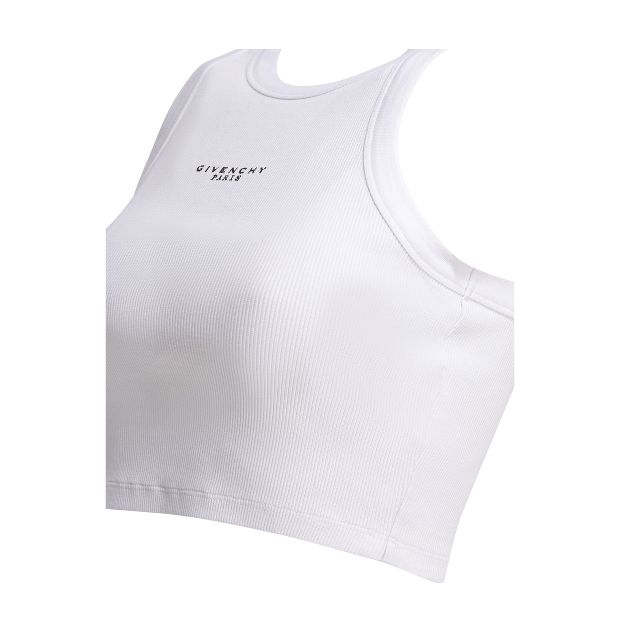 MAYFEYR - Givenchy - Cropped Tank Top With Logo - BW70FNP7BR100