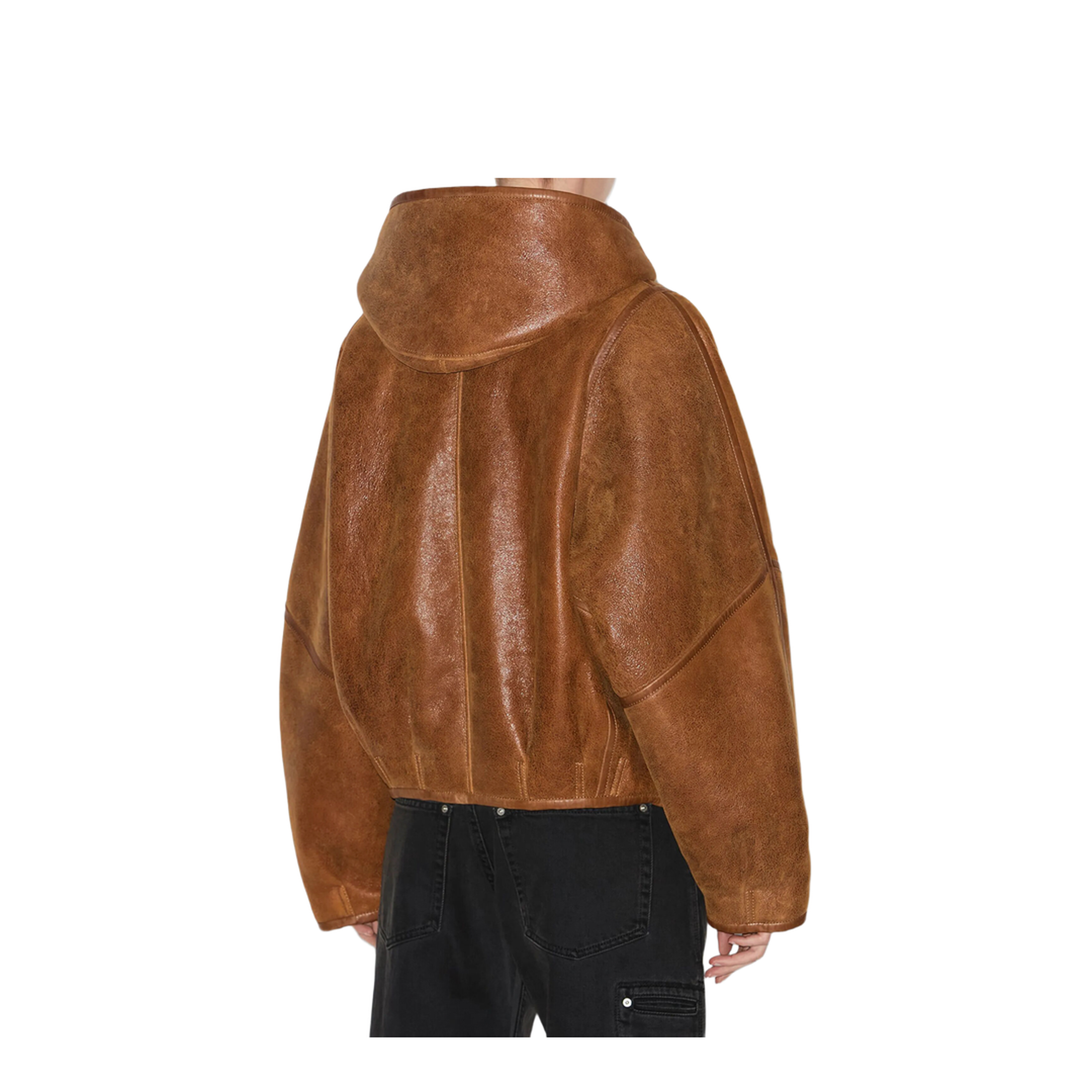 MAYFEYR - Isabel Marant - Amiel Short Shearling Coat - MA0296FAC3A03I