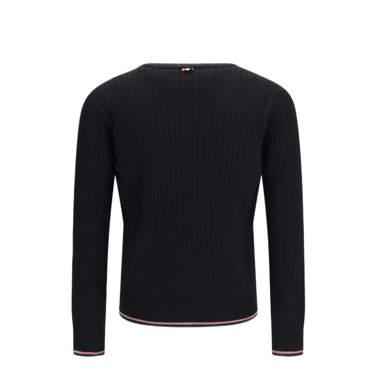 MAYFEYR - Thom Browne - Ribbed Merino Wool Cardigan - MKC648AY1055