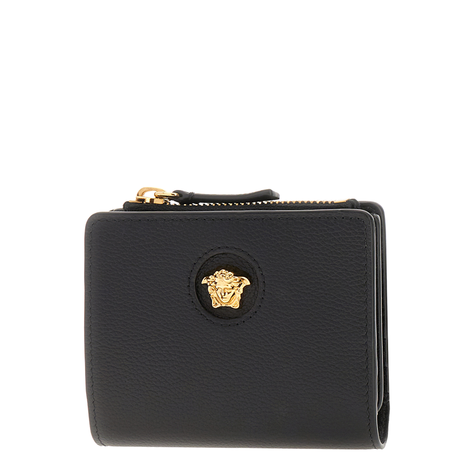 Black leather wallet