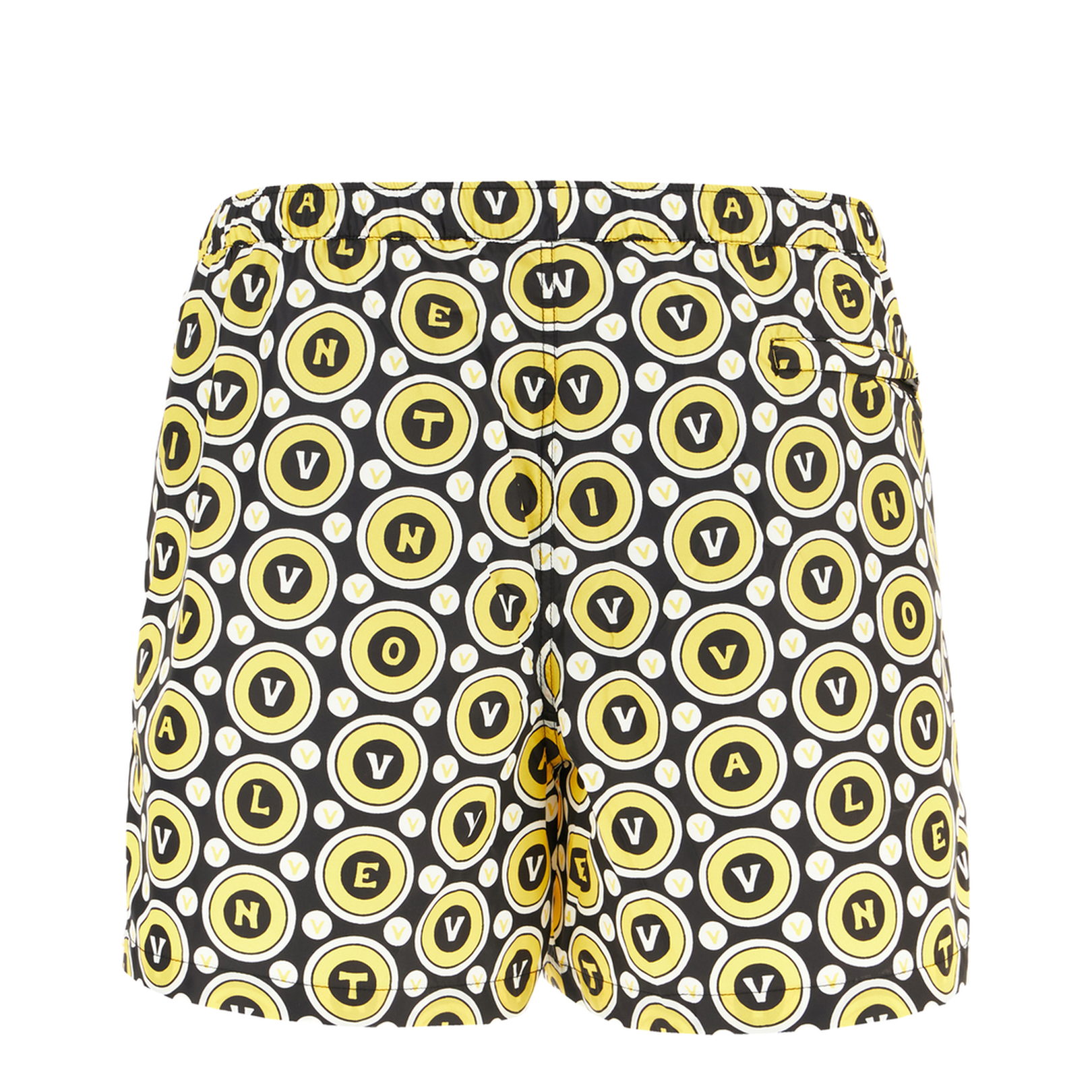 Printed nylon swimming shorts