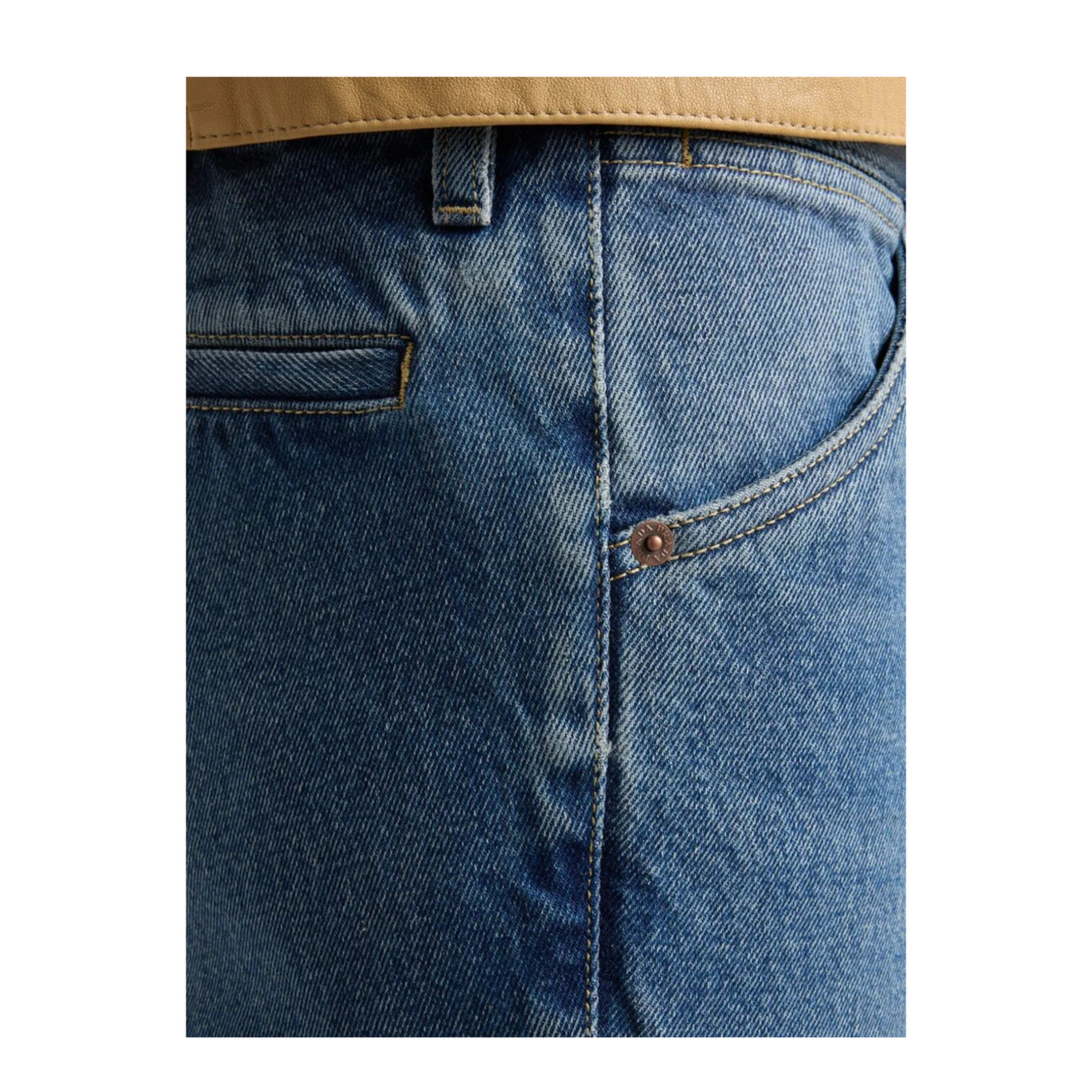MAYFEYR - Prada - Tight Fit And Regular Waist Washed Denim Jeans - GEP445SOOO189TF0008