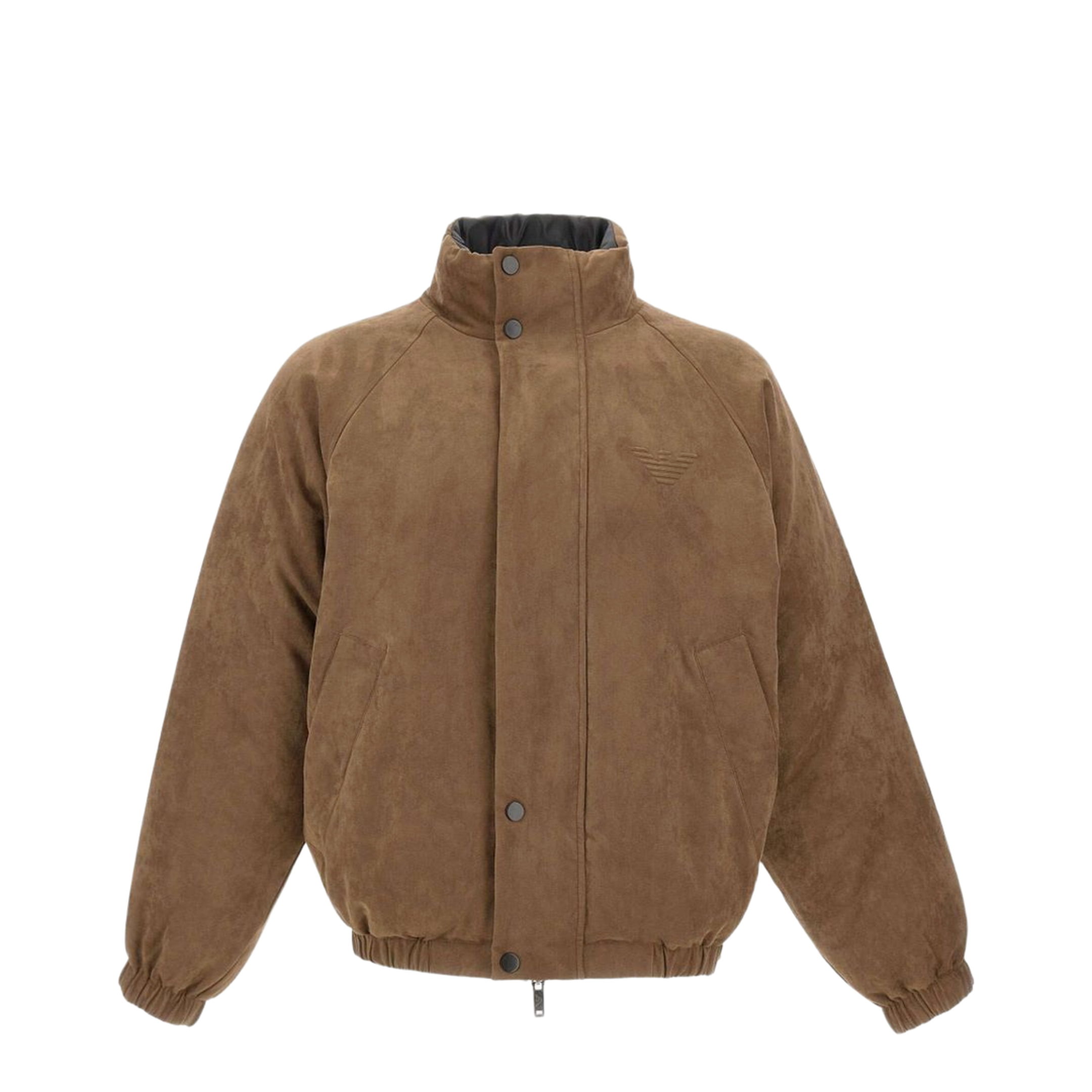 Reversible Thick Long Sleeve Stand Collar Casual Cotton Jacket