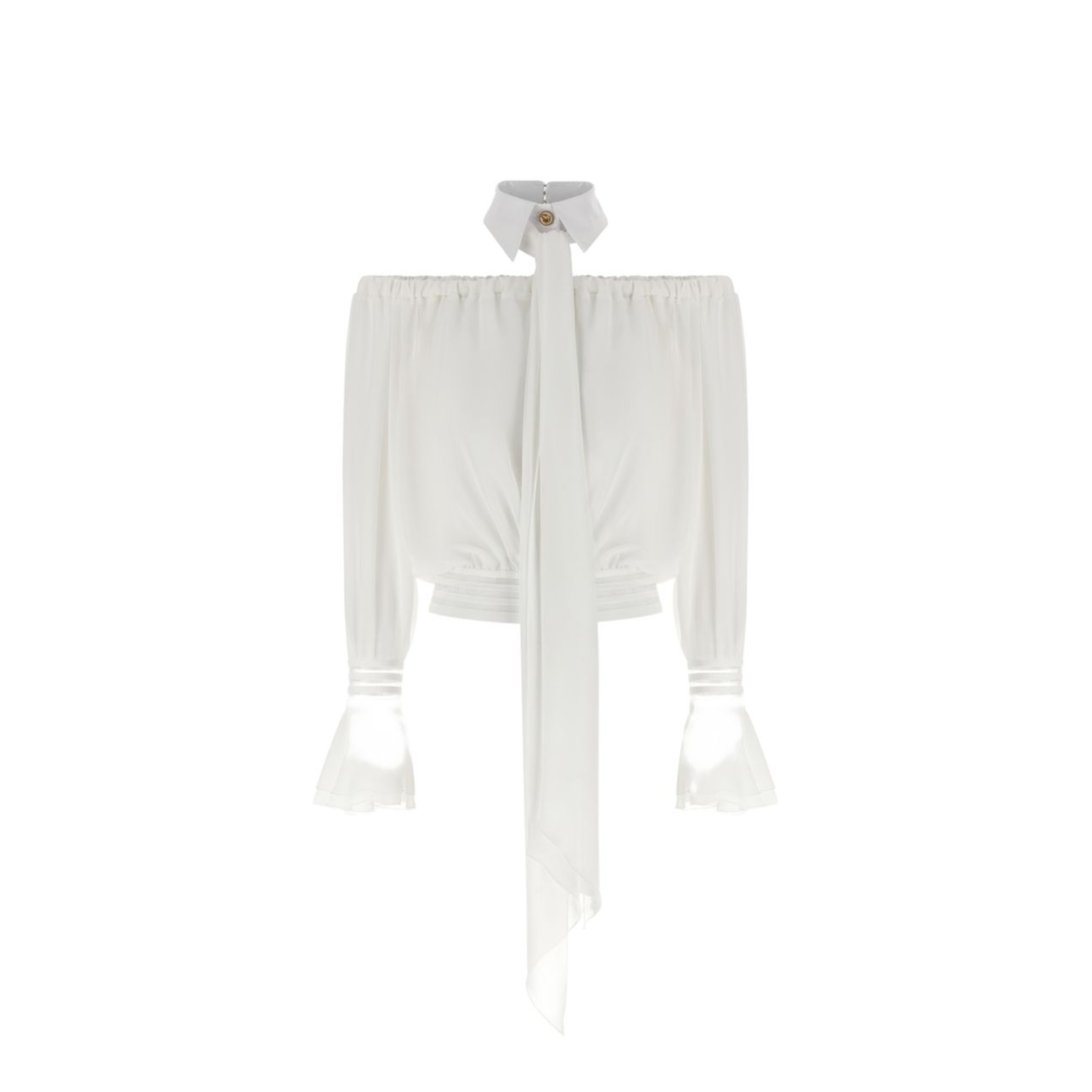 MAYFEYR - Elisabetta Franchi - Shirts Ivory - CA13561E2X88