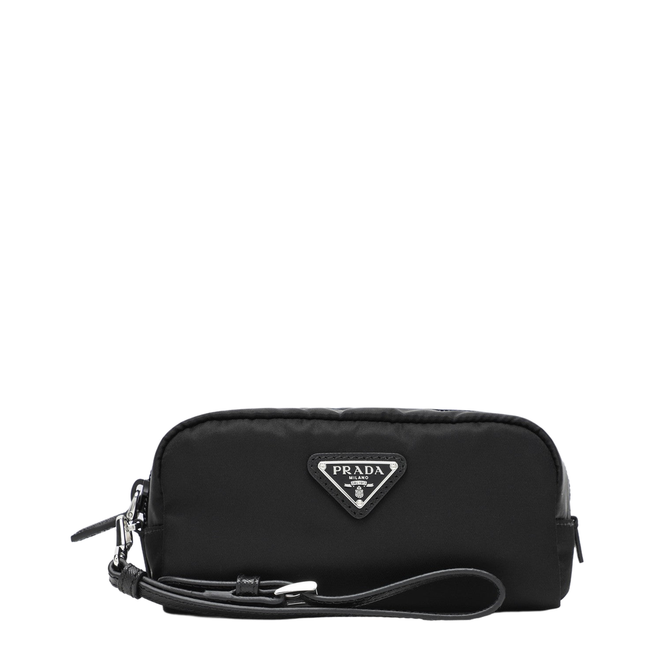 Black Re-Nylon Pouch
