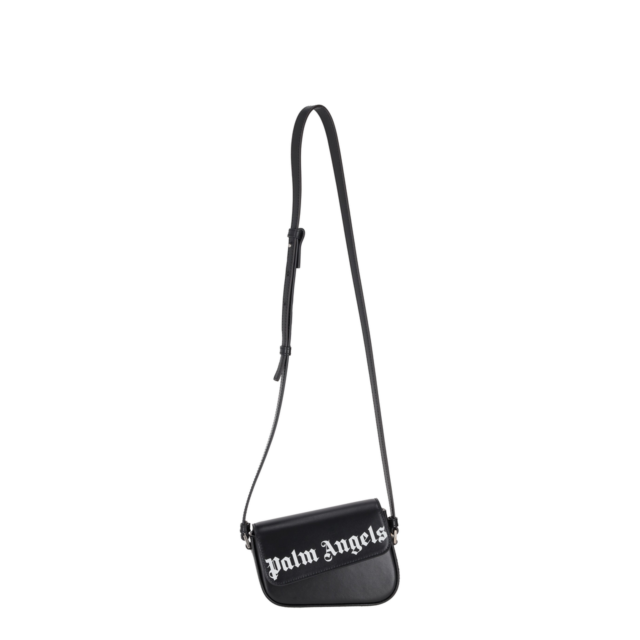 MAYFEYR - Palm Angels - Classic Logo Crash Bag - PWNN018S26LEA0011003