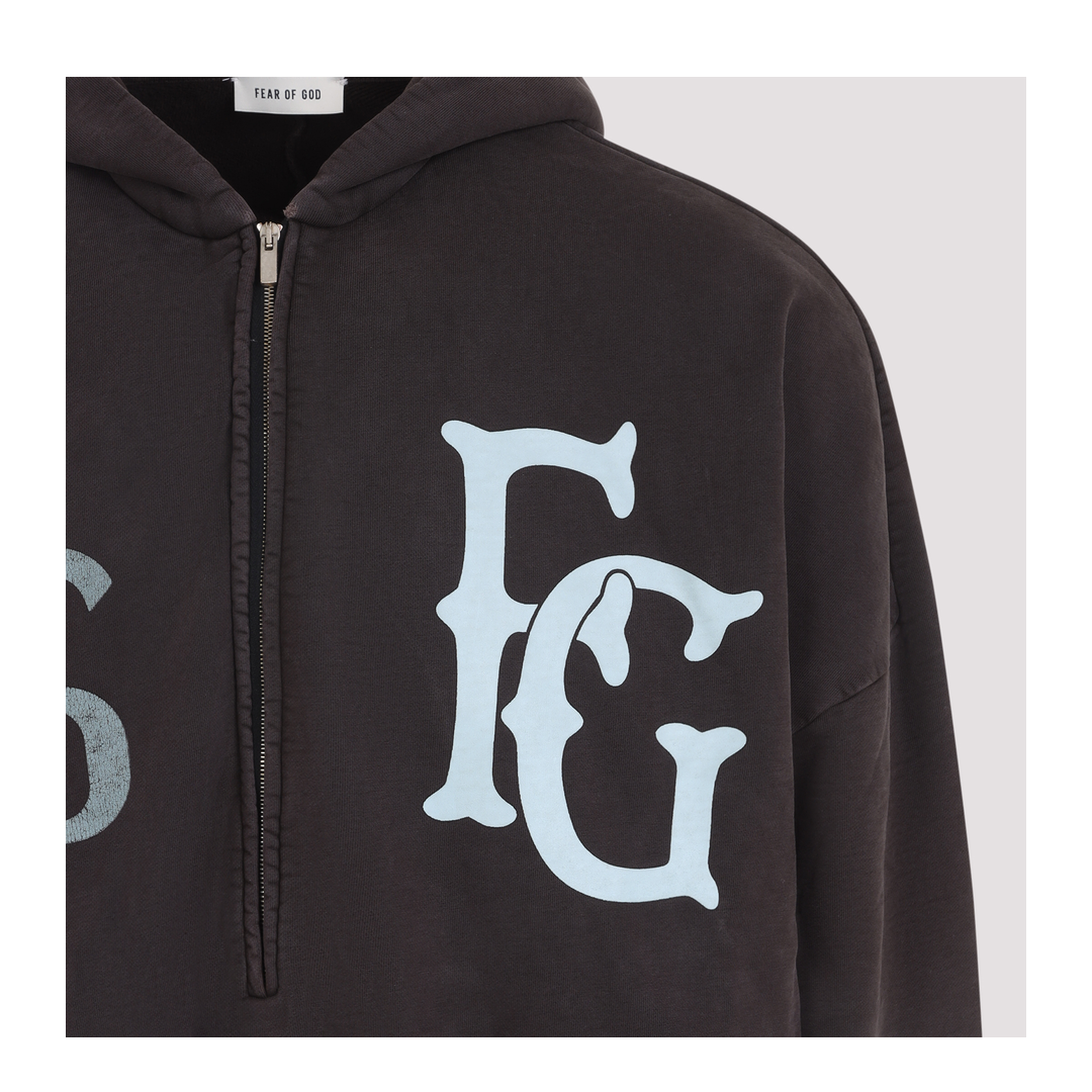 MAYFEYR - Fear Of God - Baseball Club Hal Zip Hoodie - FG9M129945BHF204