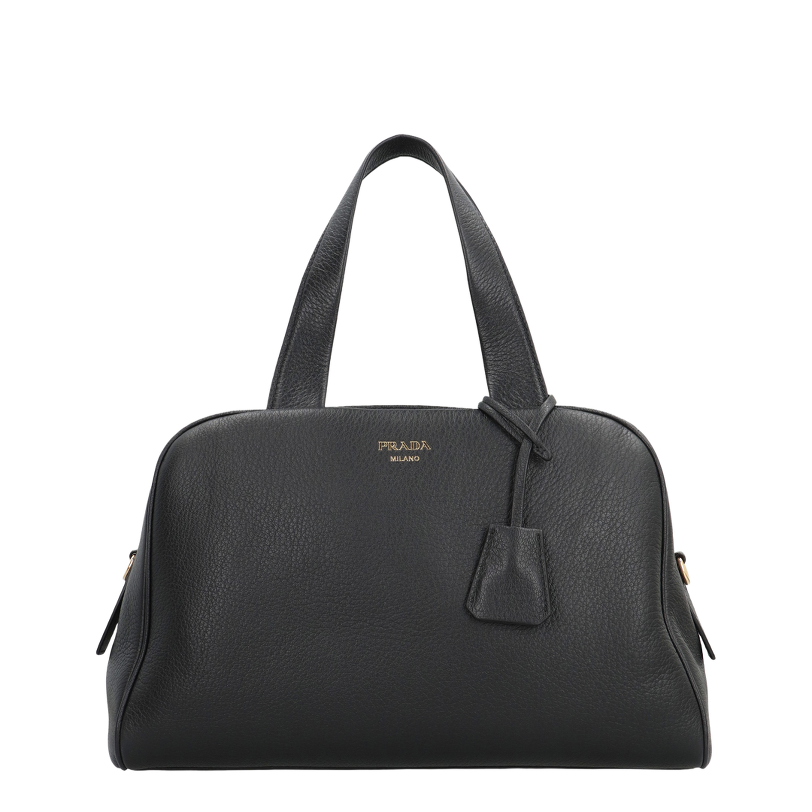 Large Leather Boston Bag