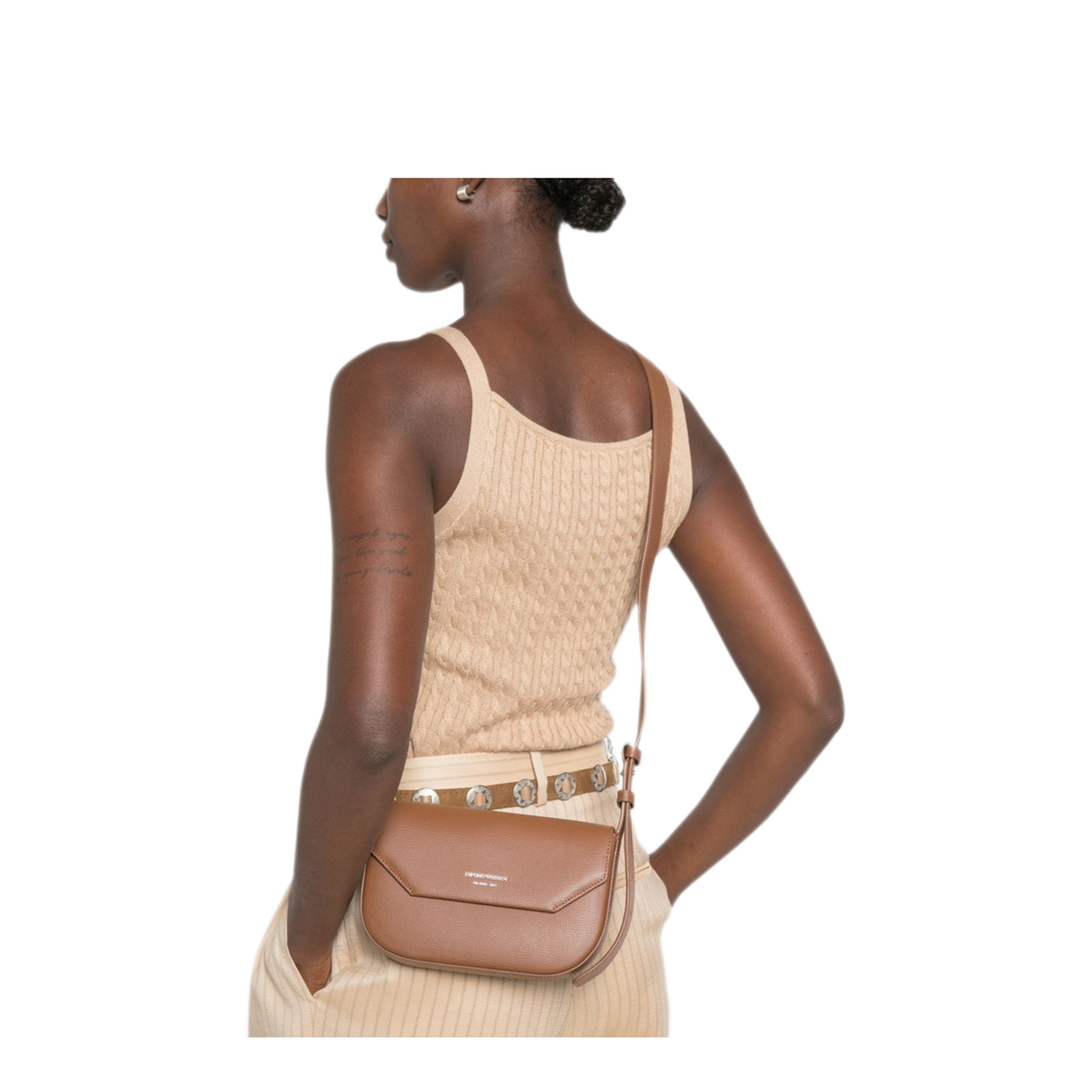 MAYFEYR - Emporio Armani - Brown Bag - EW005673AF29459U6124