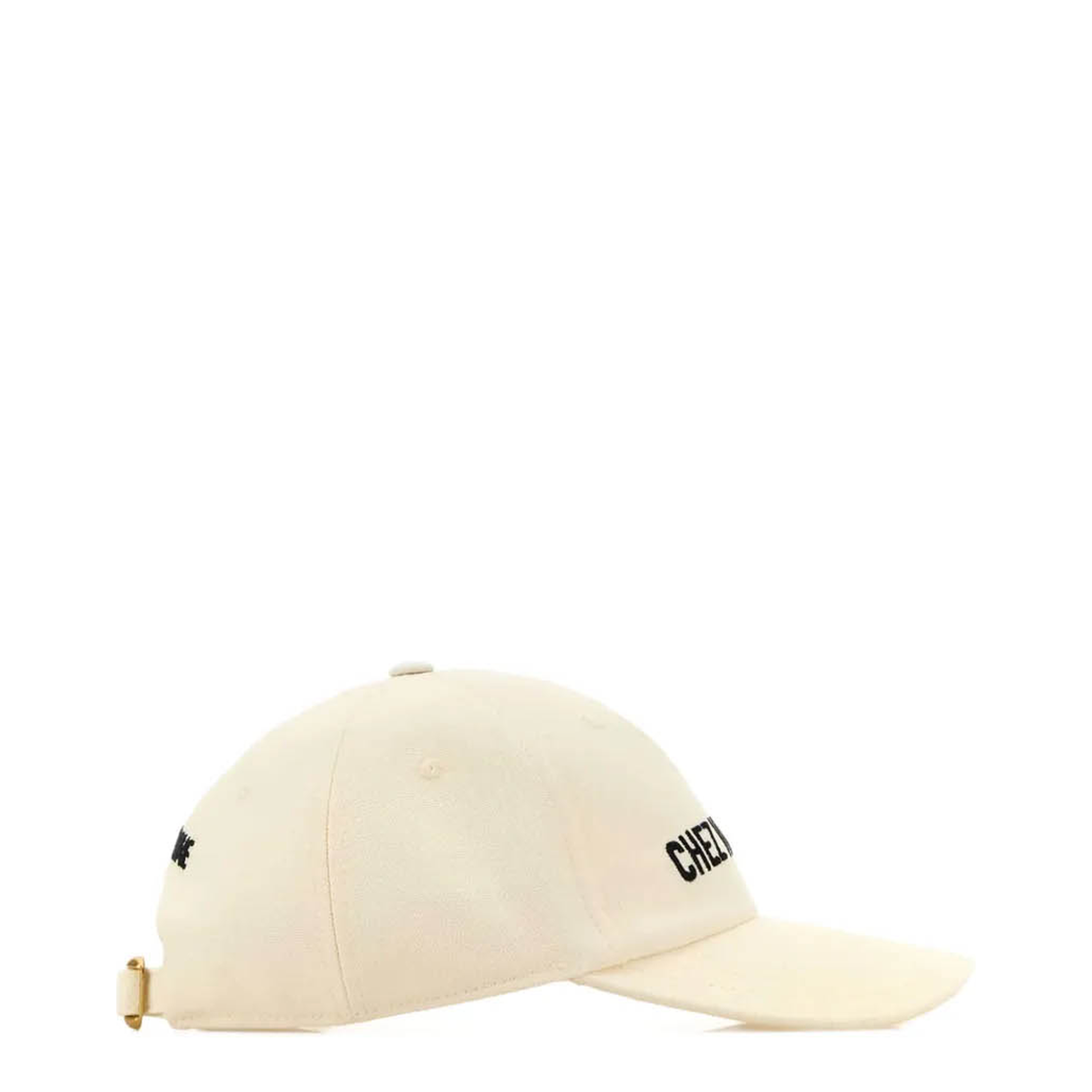 Cotton Baseball Cap Ivory