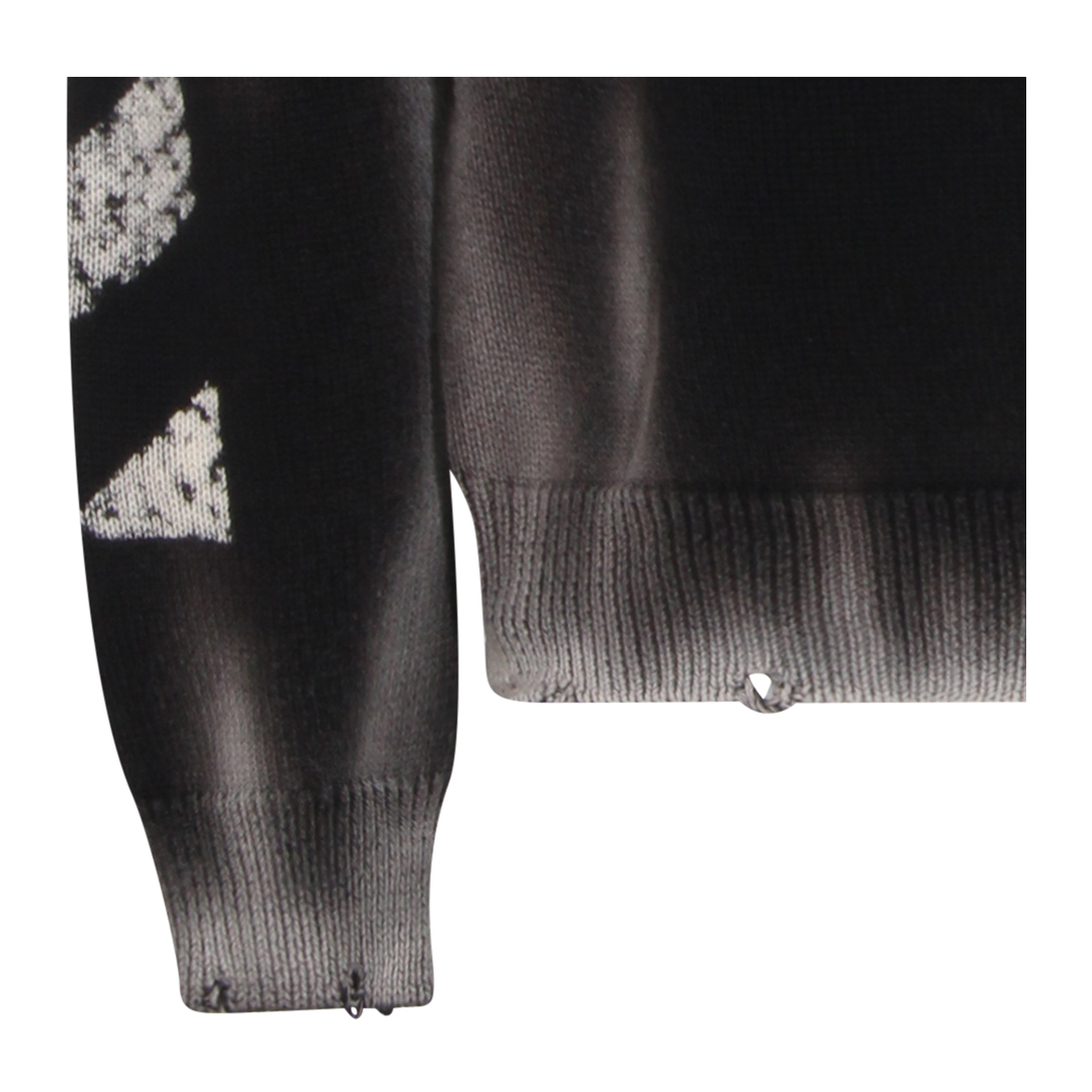 Diag Arr Corrosion Sweater Black