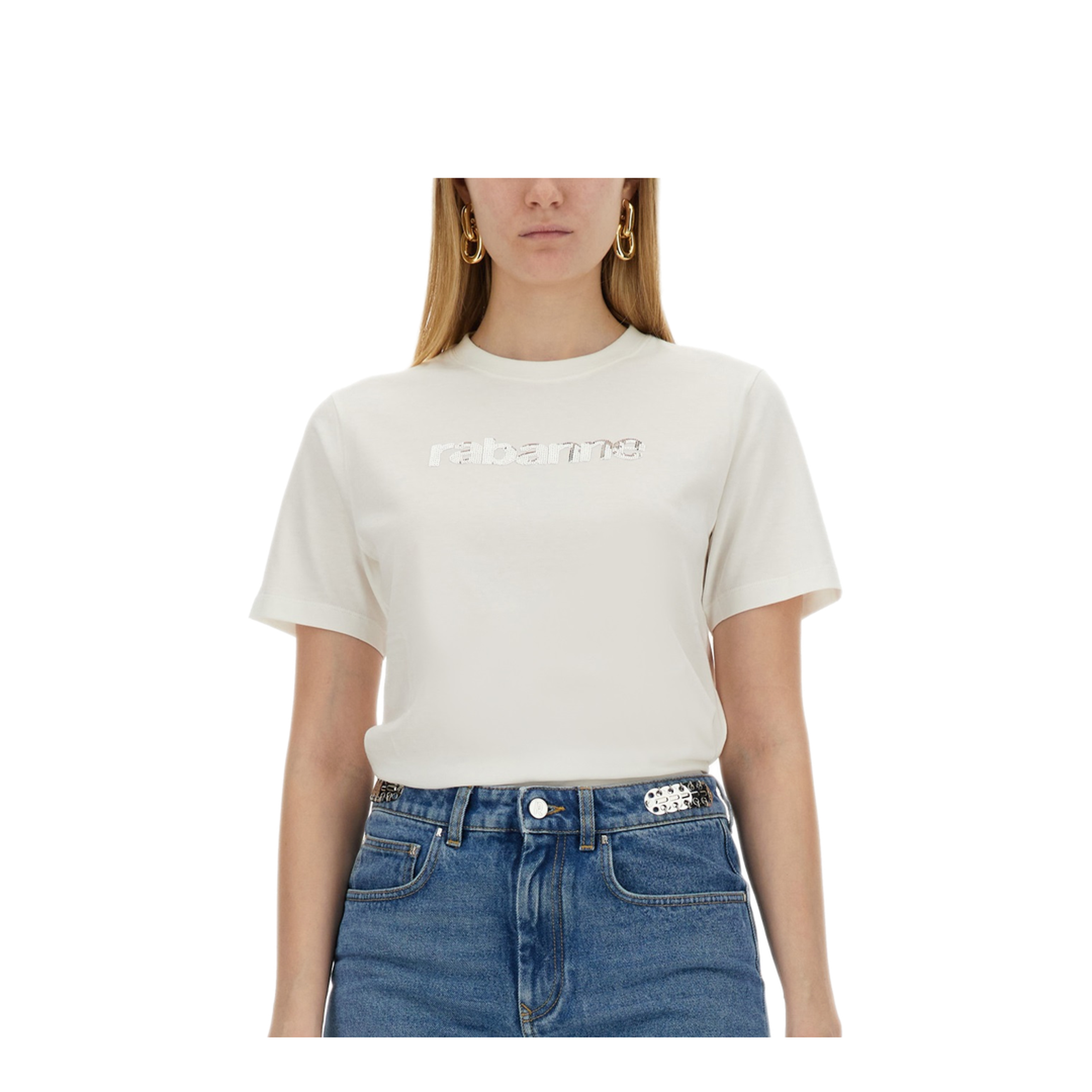 MAYFEYR - RABANNE - Cotton T Shirt With Logo - 24PJTE145CO0481P112