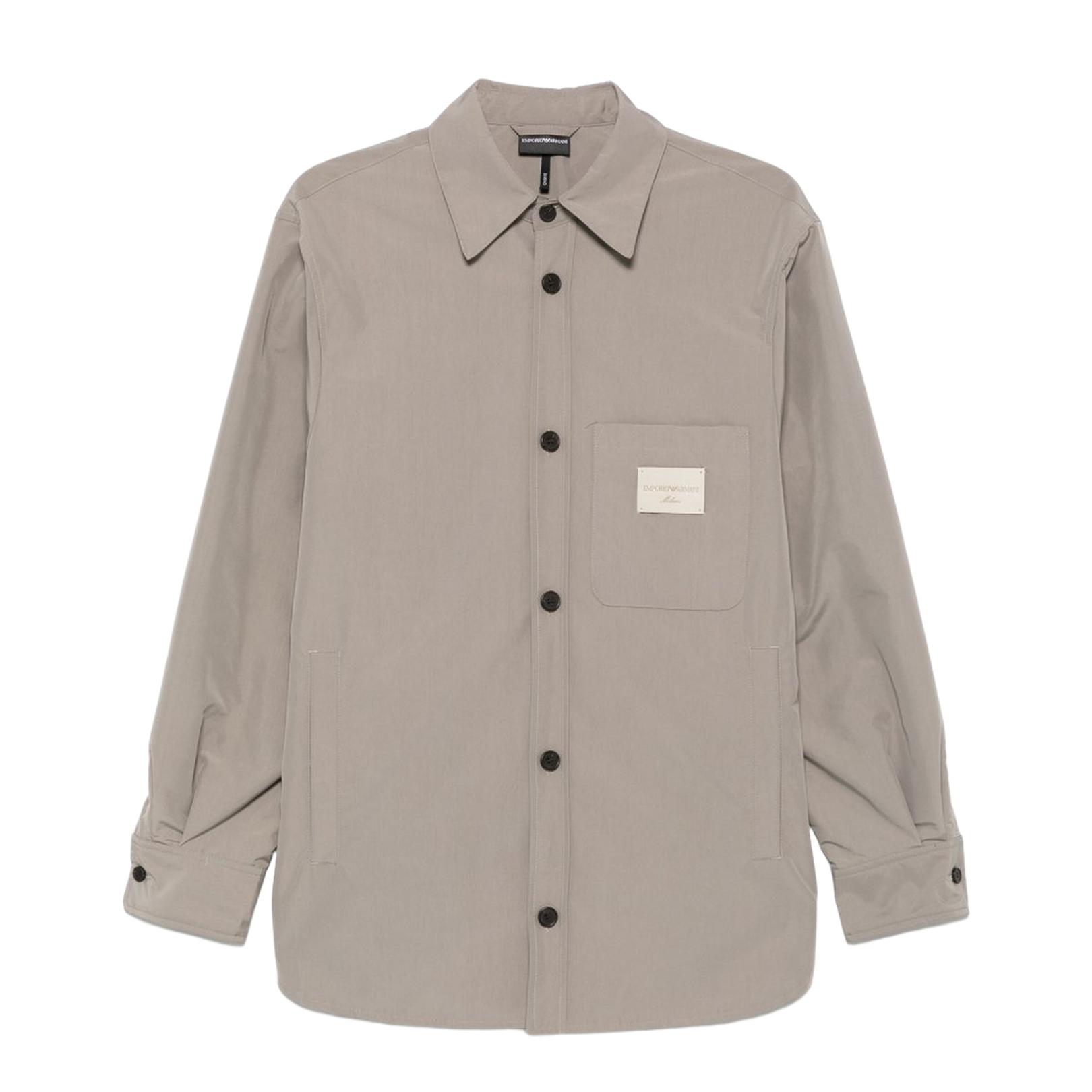 Dove Grey Button-Up Shirt