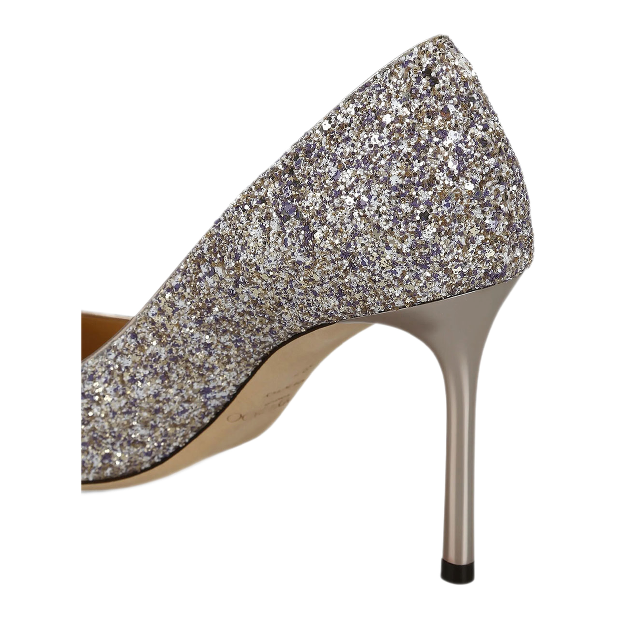 MAYFEYR - Jimmy Choo - Glitter Fabric Pointy Toe Pumps - ROMY85DXB