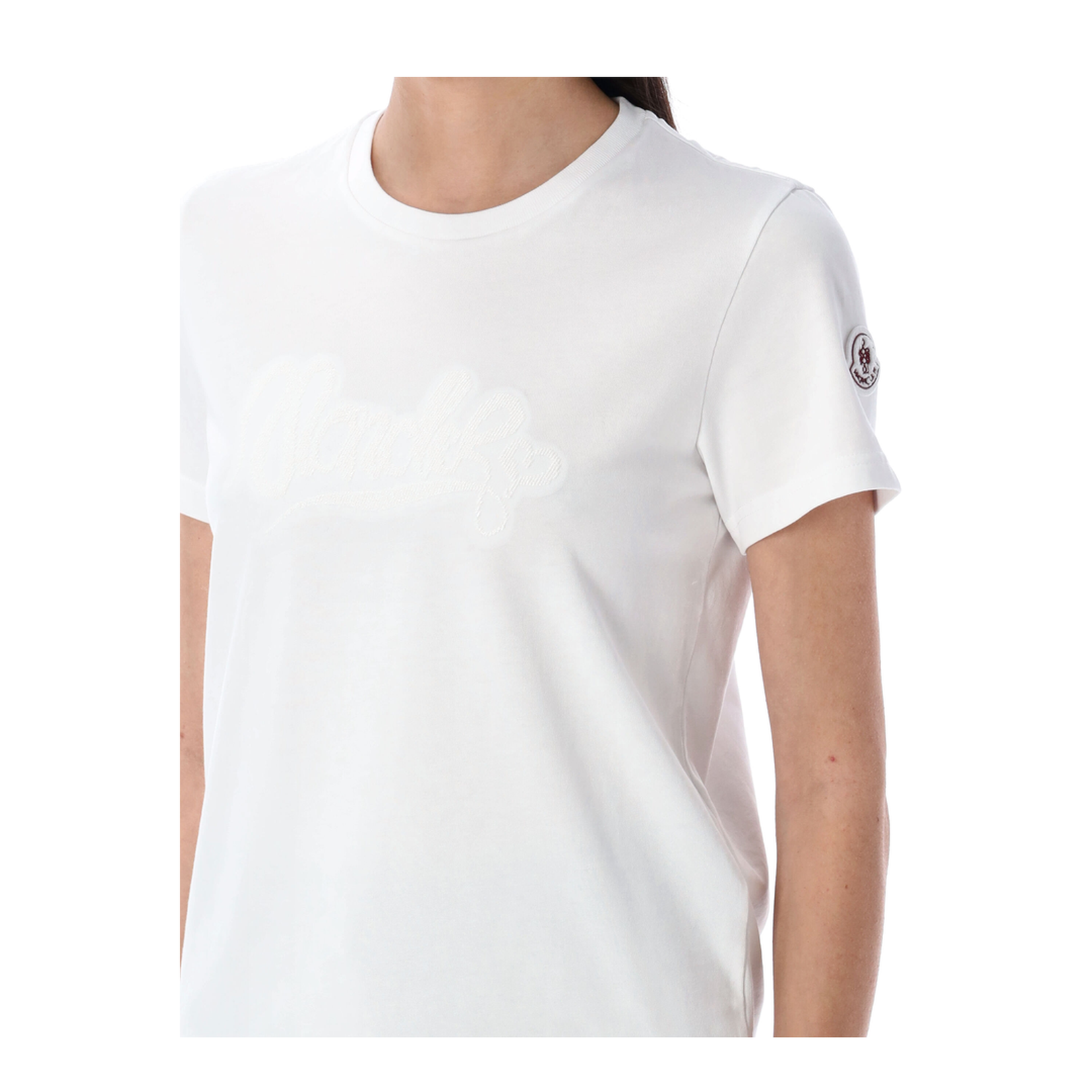 Embroidered Calligraphy Logo T-Shirt